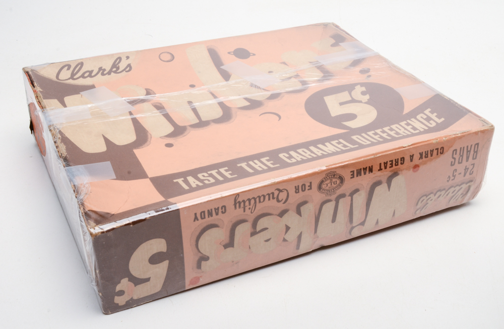 Four Vintage Empty Candy Boxes