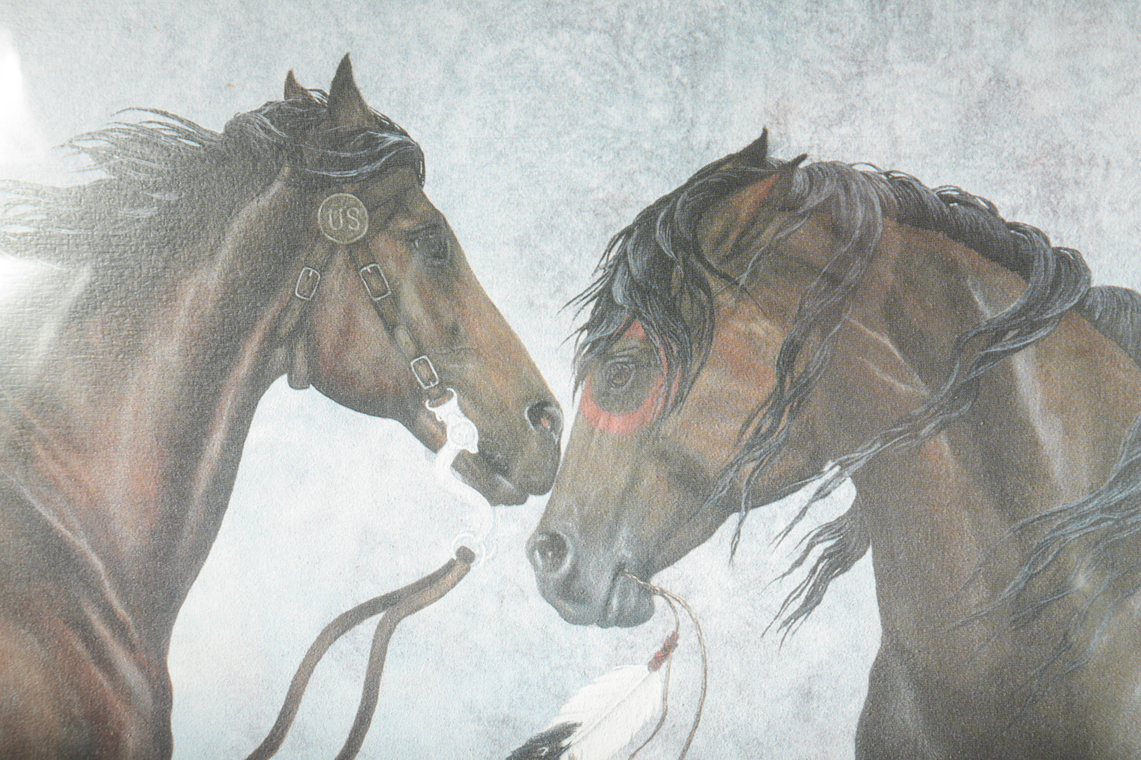 Limited Edition Signed Print after Diana Beach-Stamper, "After the Battle"