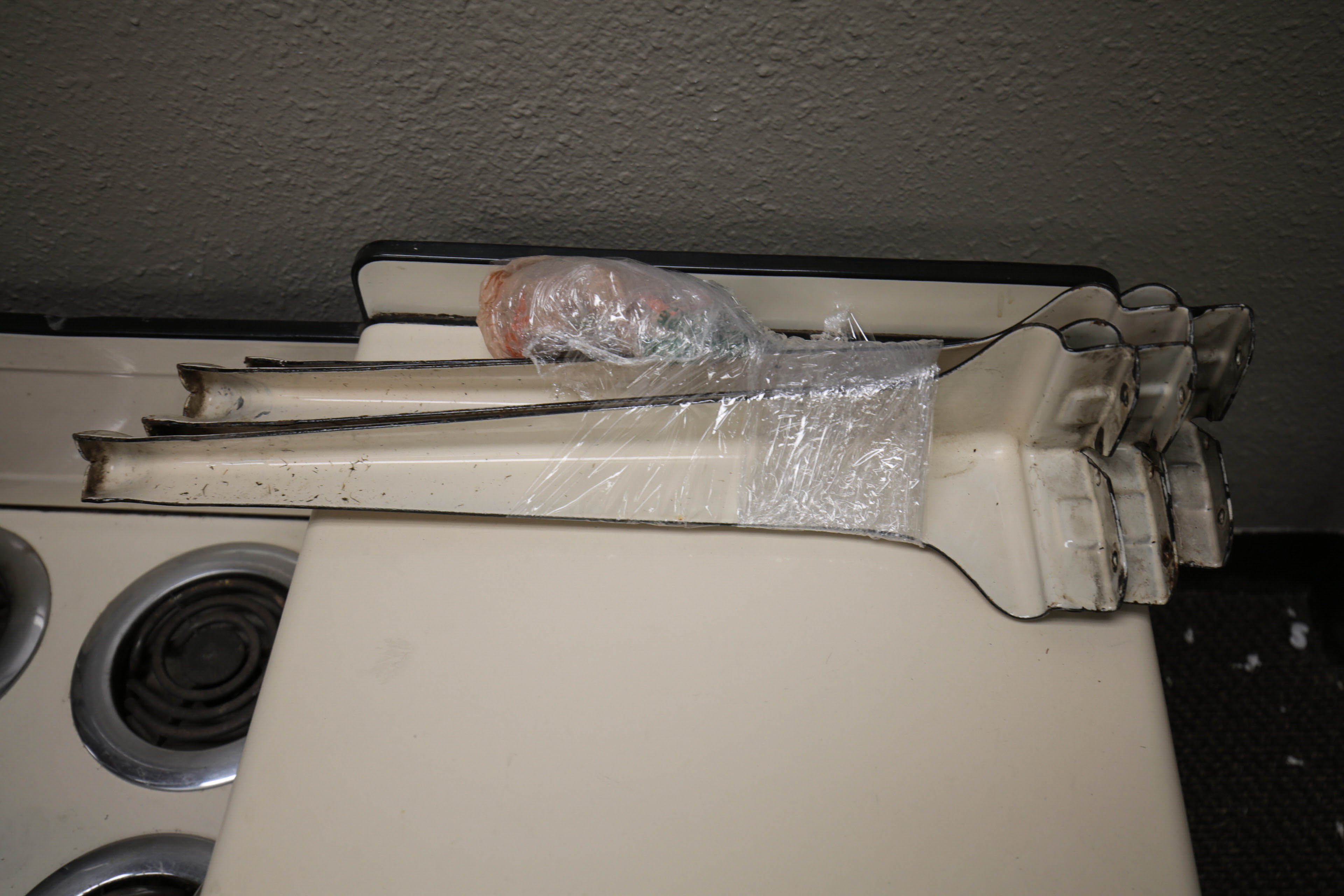 Vintage Hotpoint L&H Electrics Enameled Range with Oven