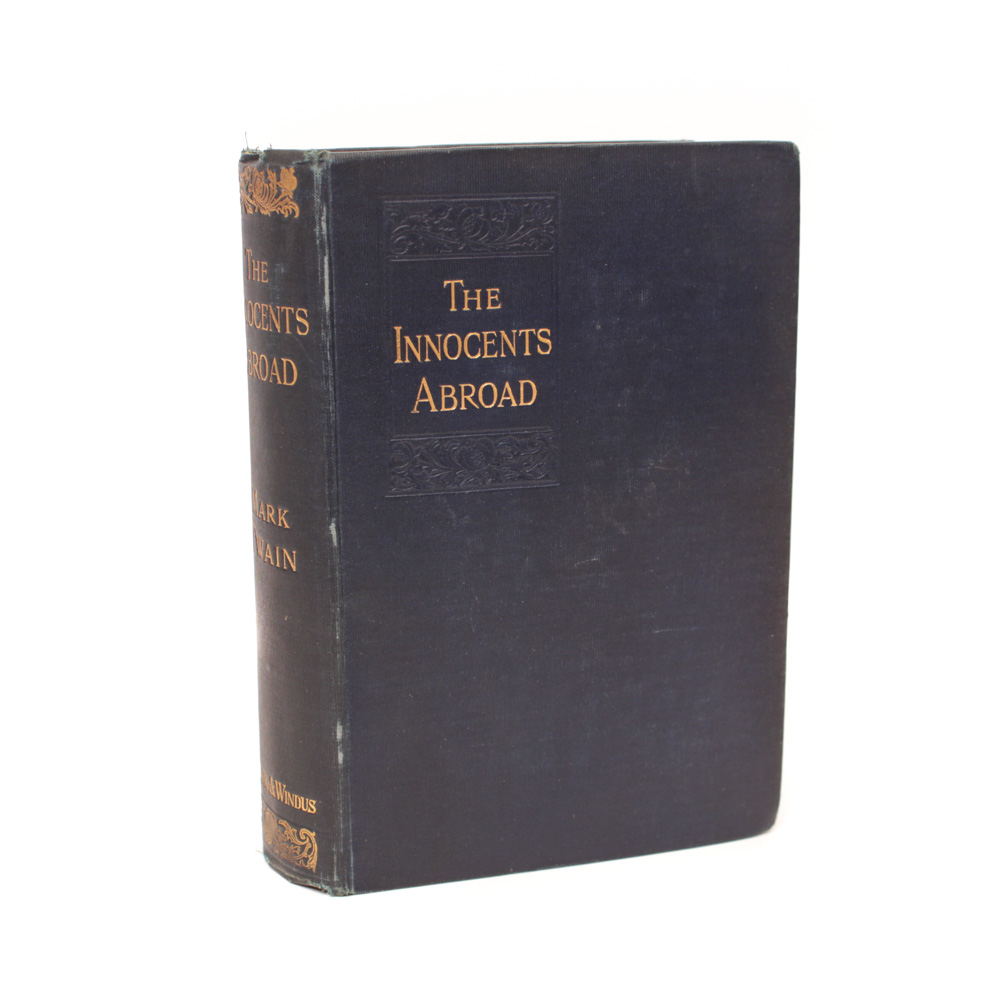 1897 Early Edition "Innocents Abroad" by Mark Twain