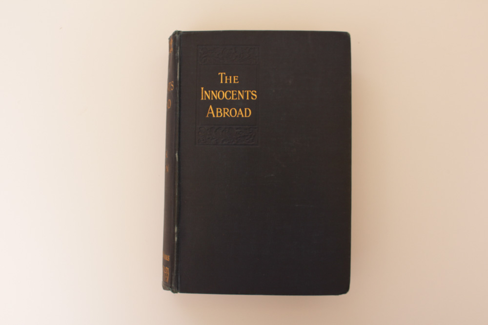 1897 Early Edition "Innocents Abroad" by Mark Twain