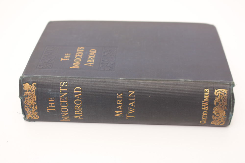 1897 Early Edition "Innocents Abroad" by Mark Twain