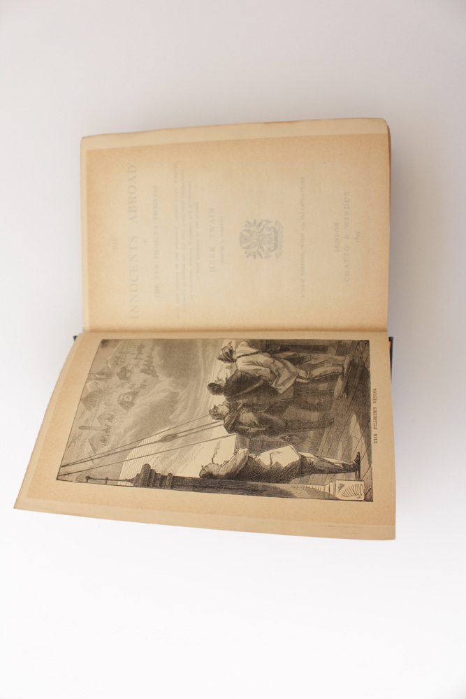 1897 Early Edition "Innocents Abroad" by Mark Twain