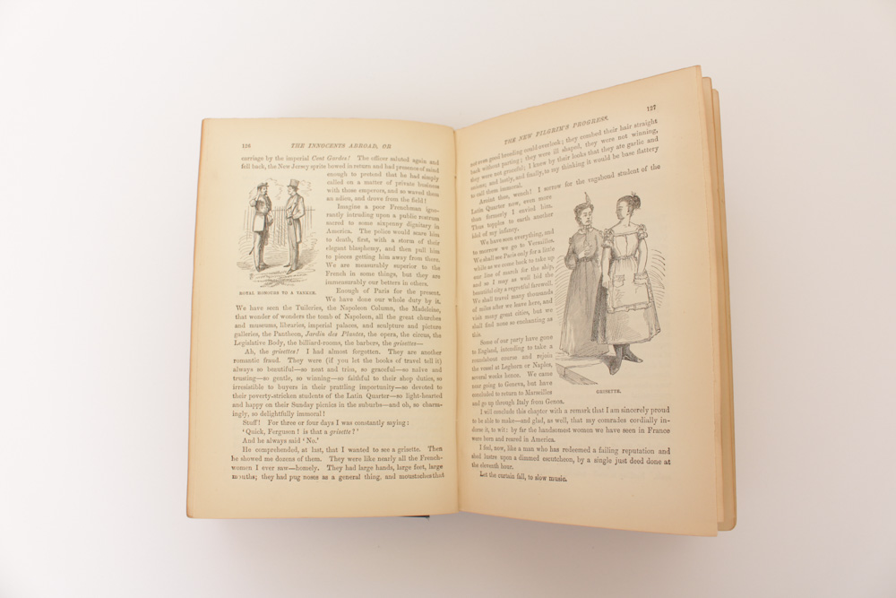 1897 Early Edition "Innocents Abroad" by Mark Twain
