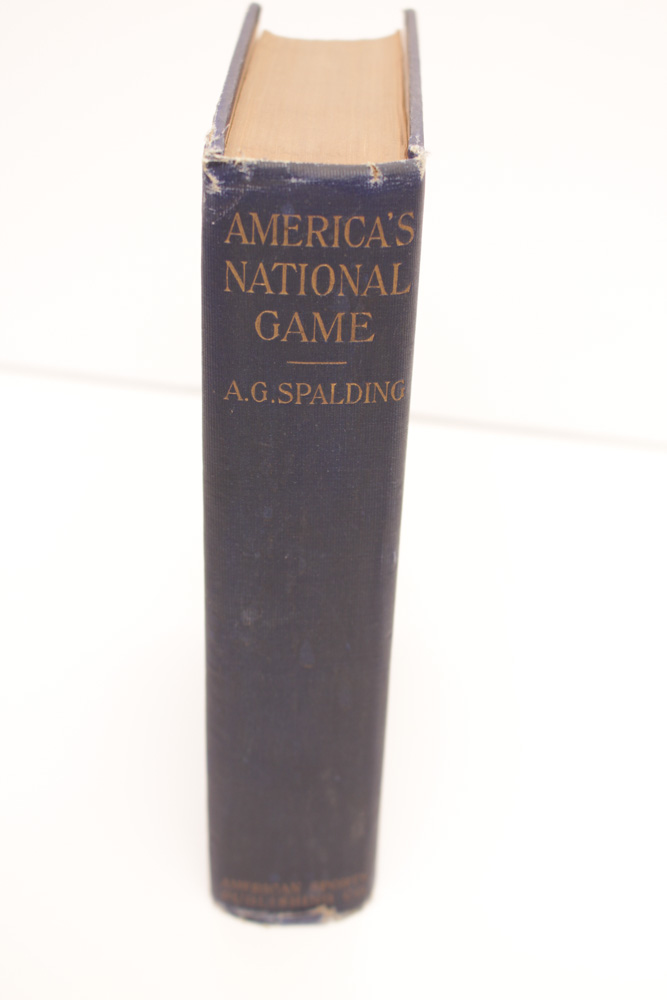 1911 First Edition "America's National Game" by A.G. Spalding