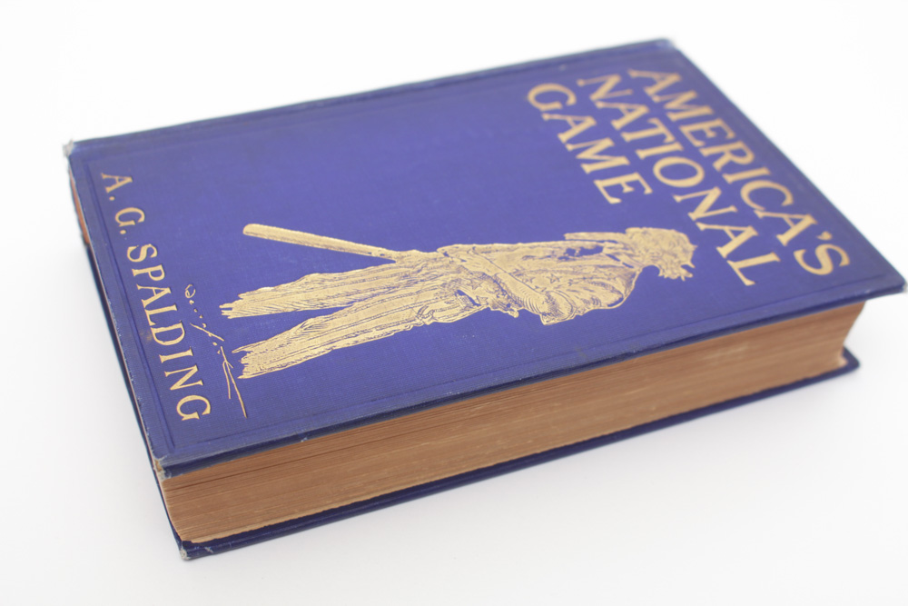 1911 First Edition "America's National Game" by A.G. Spalding