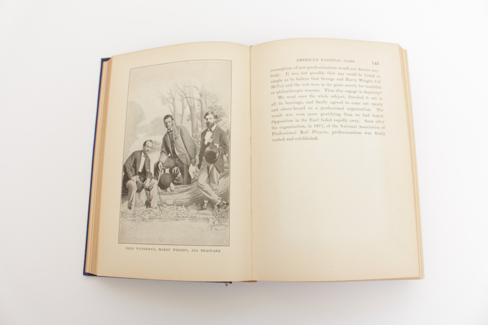 1911 First Edition "America's National Game" by A.G. Spalding