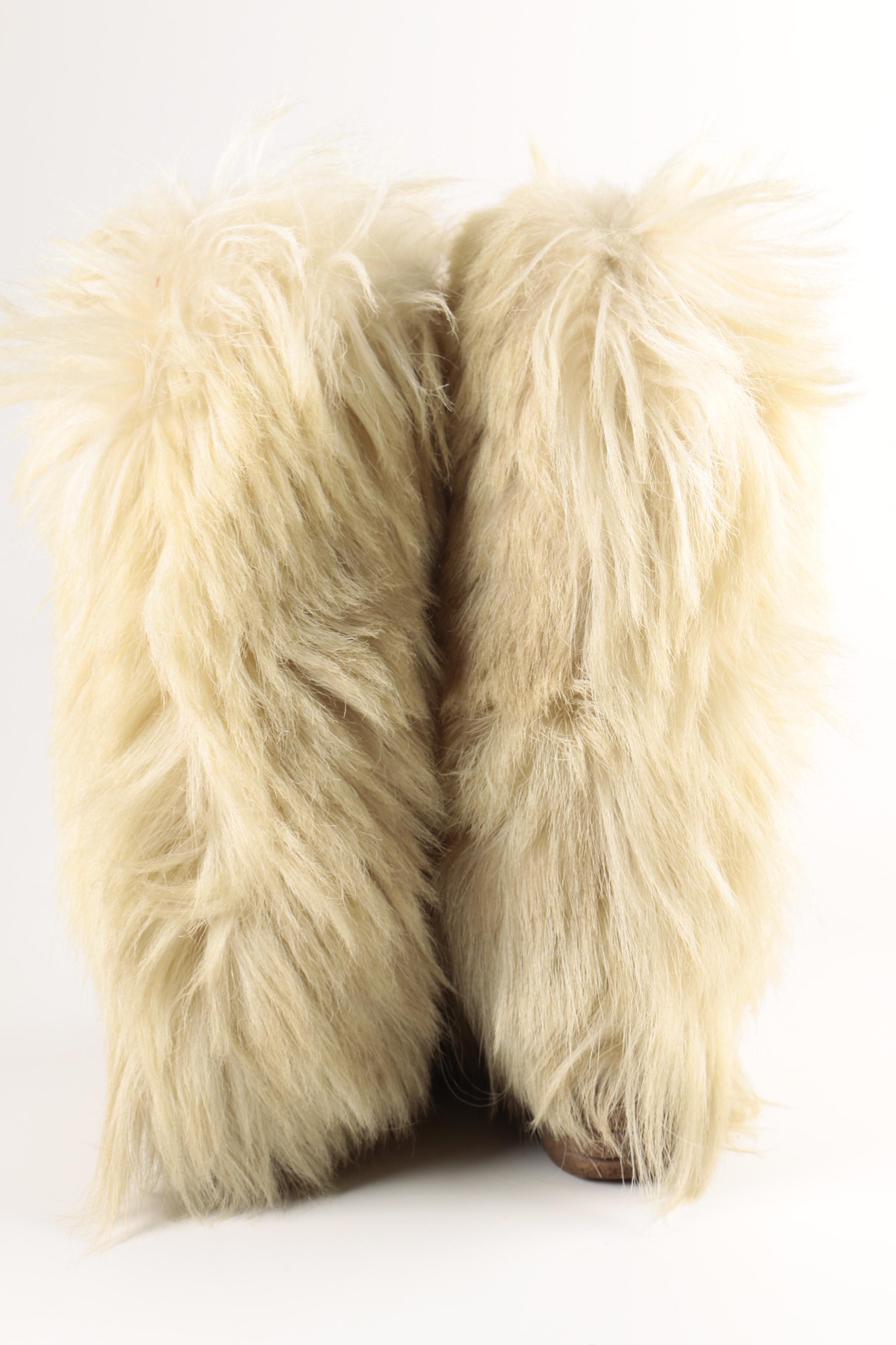 Women's Lackner Kitzbühel Vintage Goat Fur Boots