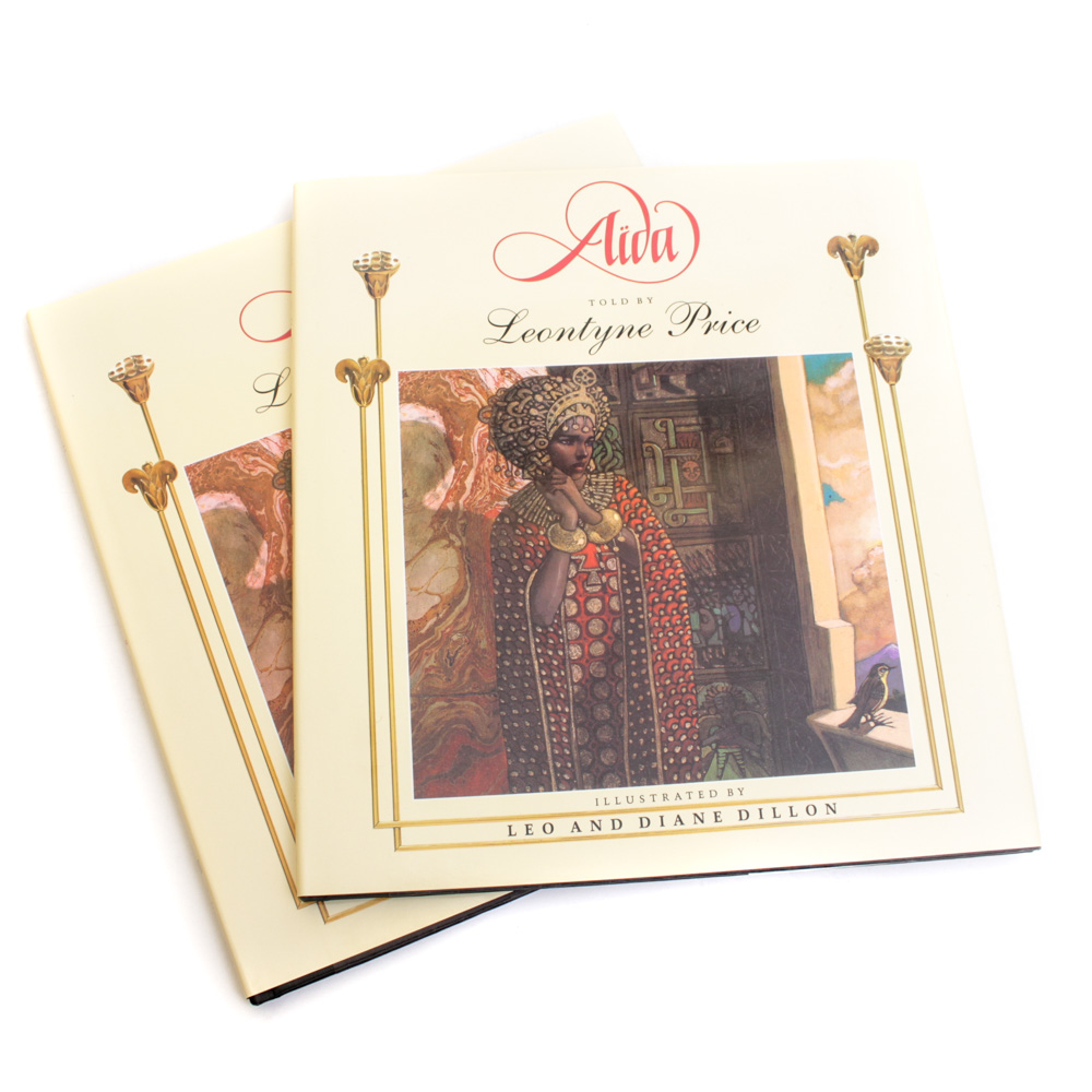 Two First Edition Copies of "Aïda" by Leontyne Price
