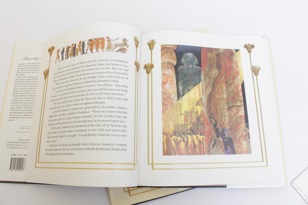 Two First Edition Copies of "Aïda" by Leontyne Price