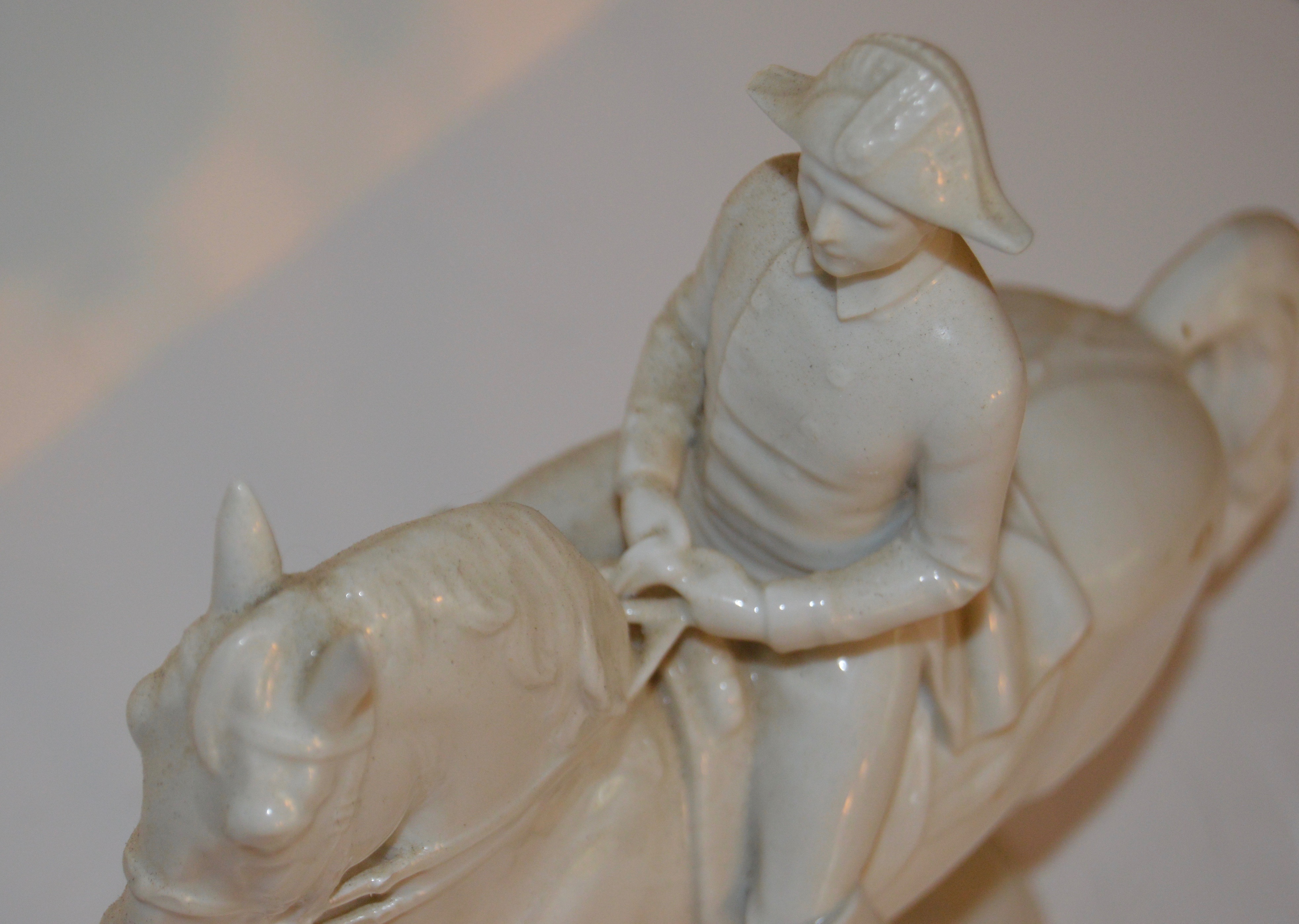 PRIORITY-Augarten Wien Lipizzaner Stallion Figurine in Piaffe Dressage