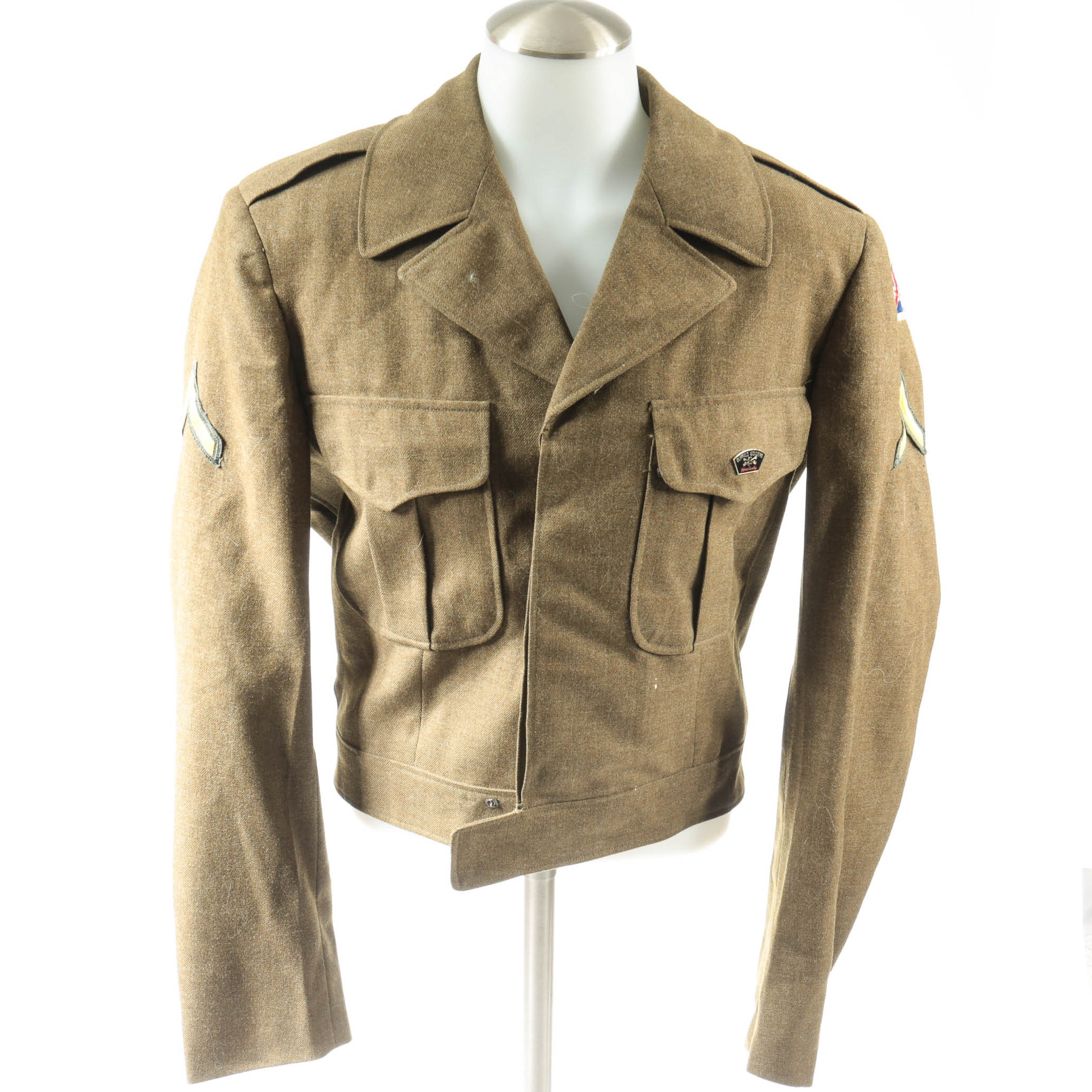 Vintage U.S. Army Uniform Jackets and Pants with Insignia