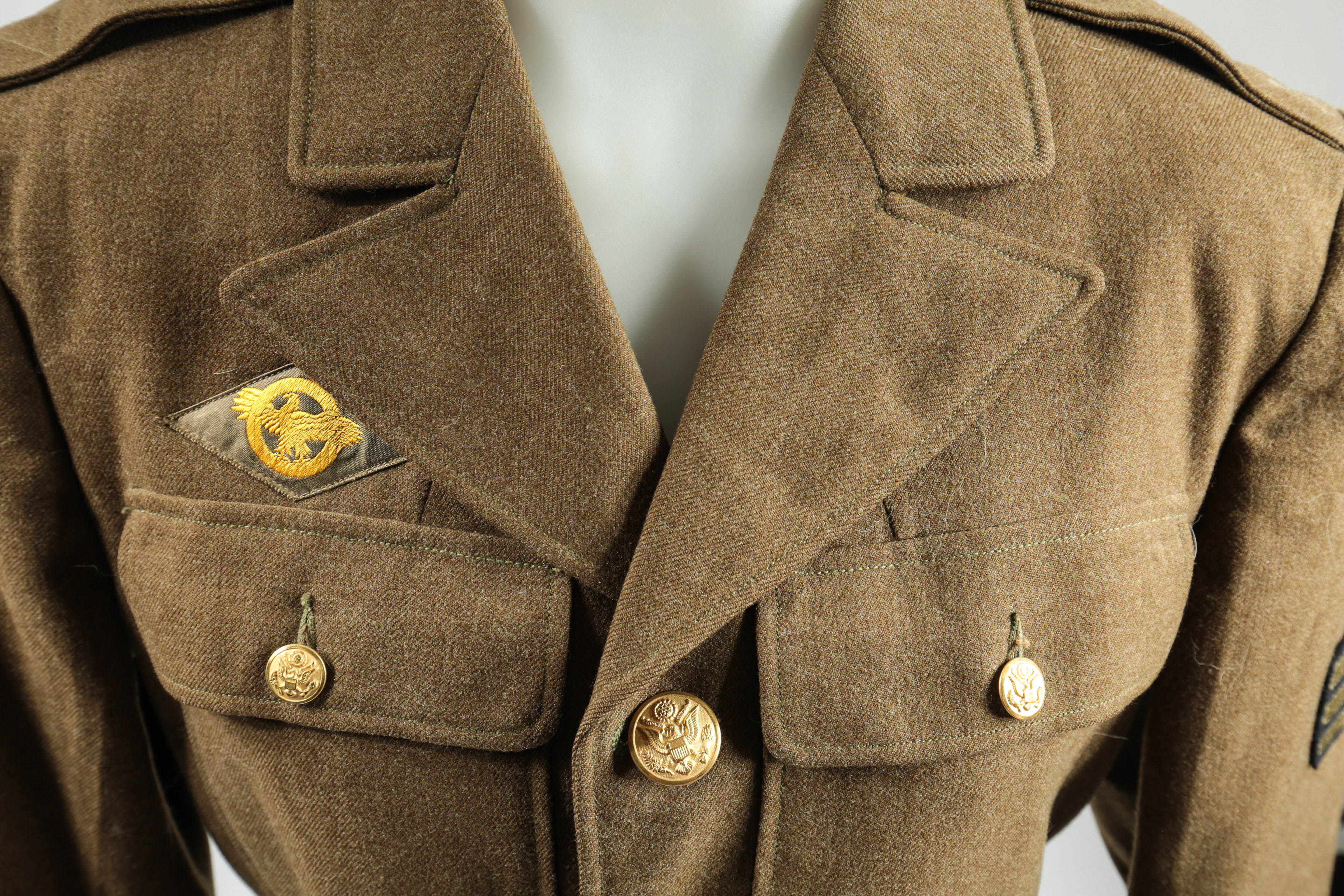 Vintage U.S. Army Uniform Jackets and Pants with Insignia