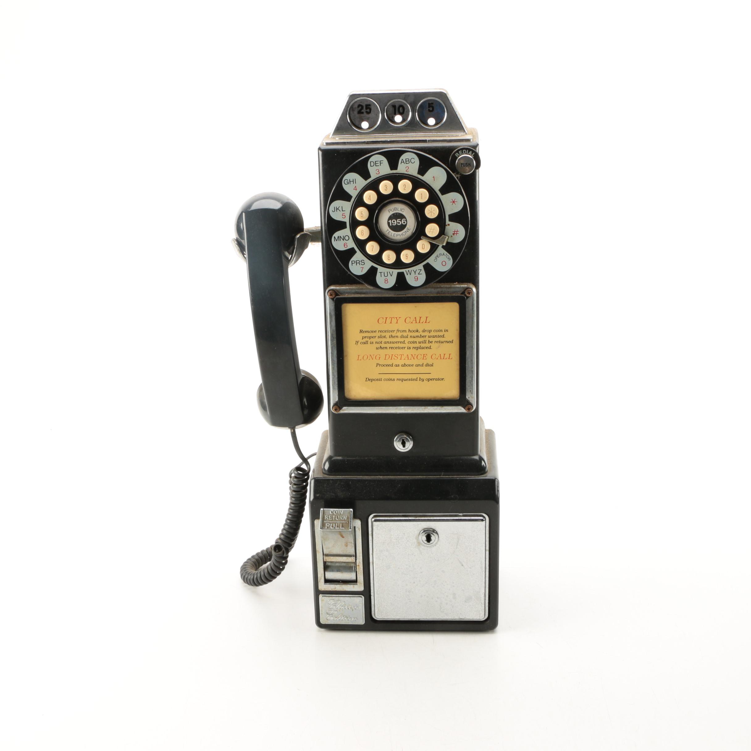 Vintage Public Pay Phone