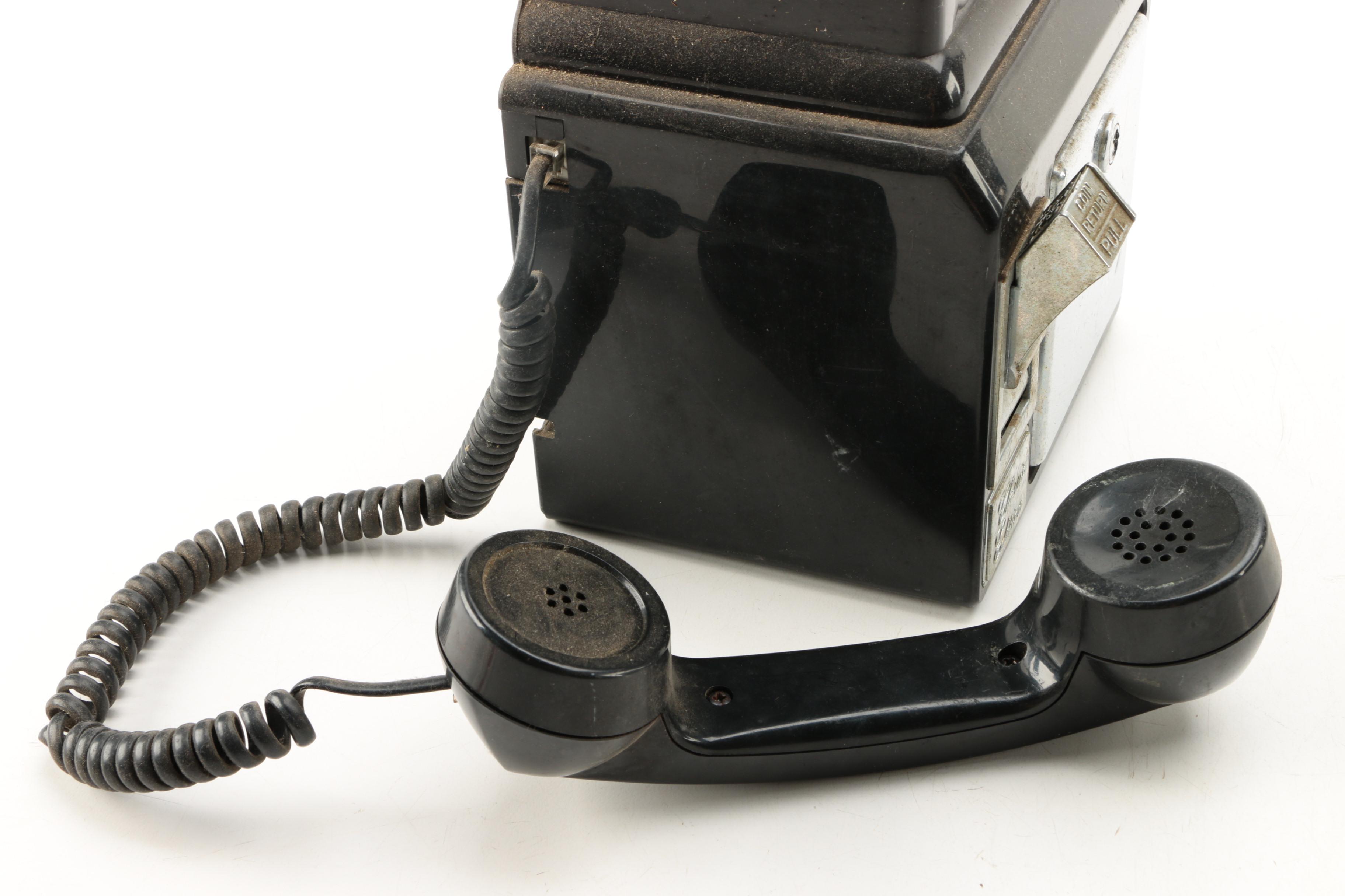 Vintage Public Pay Phone
