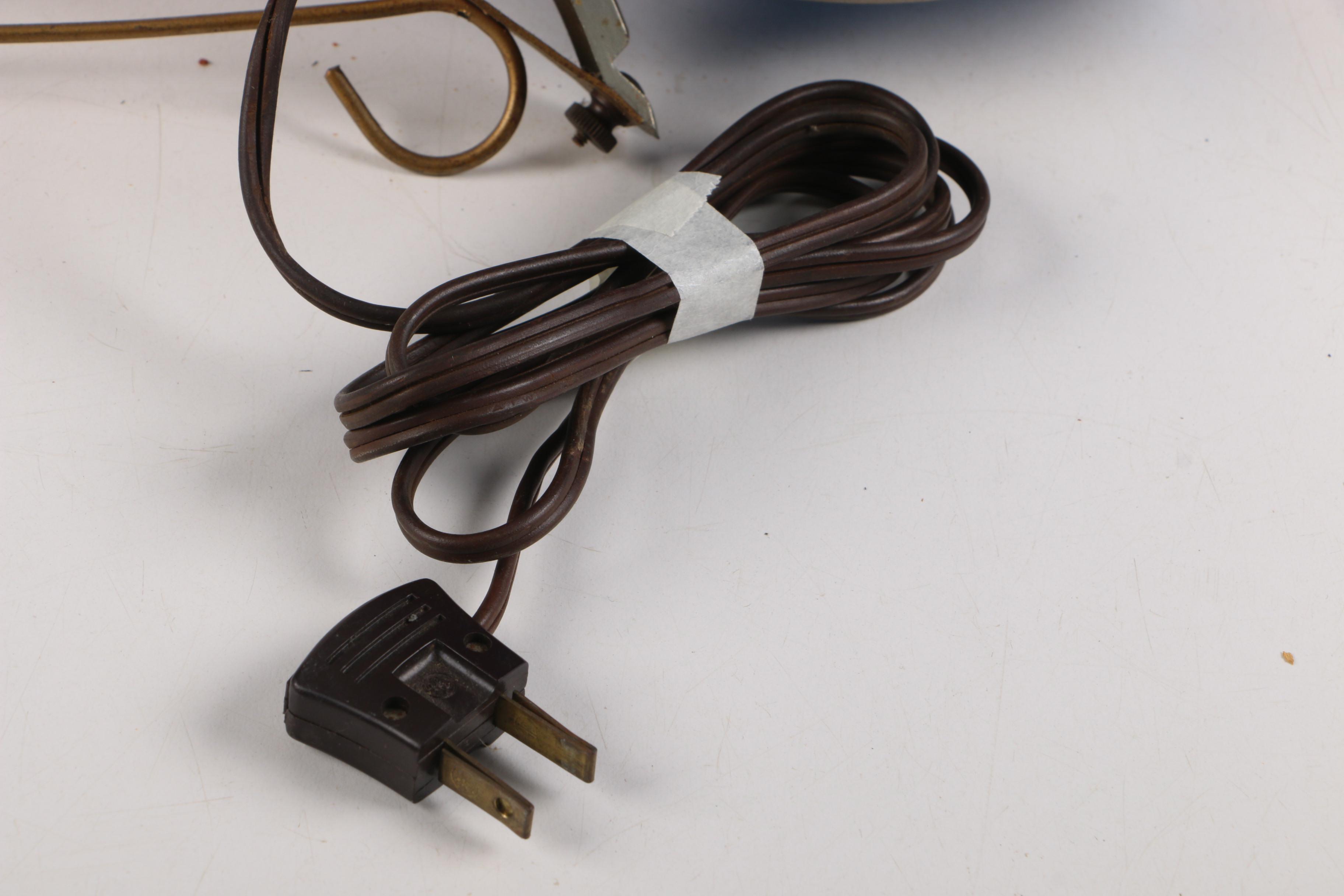 Vintage Schlitz Beer Blue Globe Hanging Light