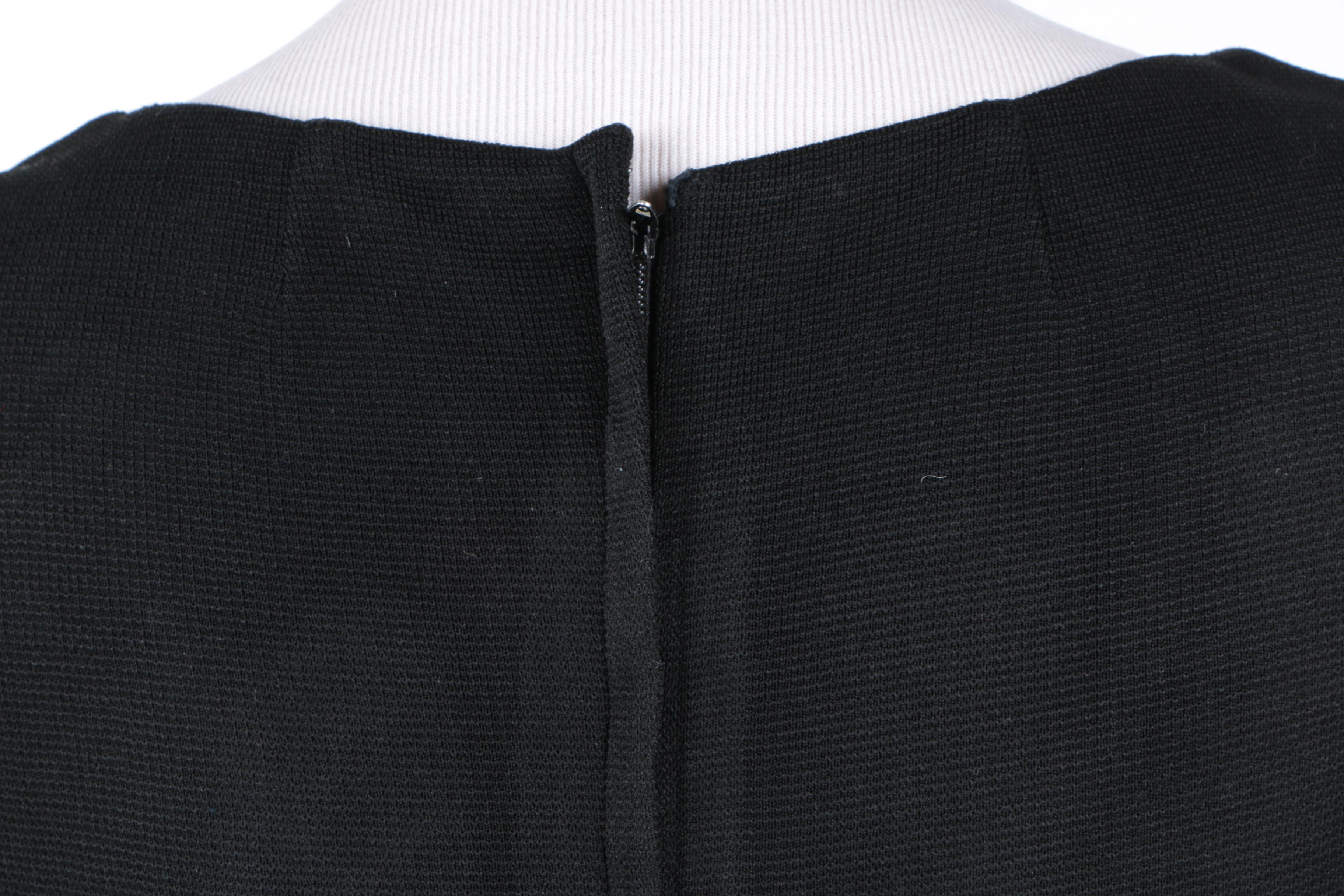 Women's Black Shift Sleeveless Dress