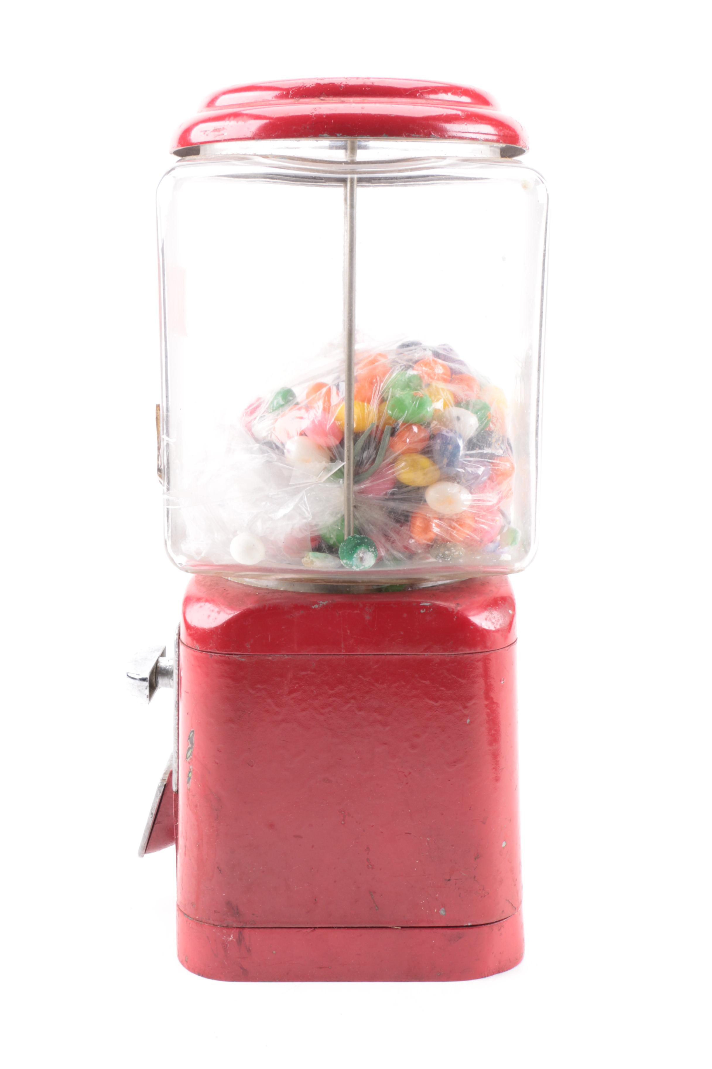 Vintage Northwestern Gumball Machine