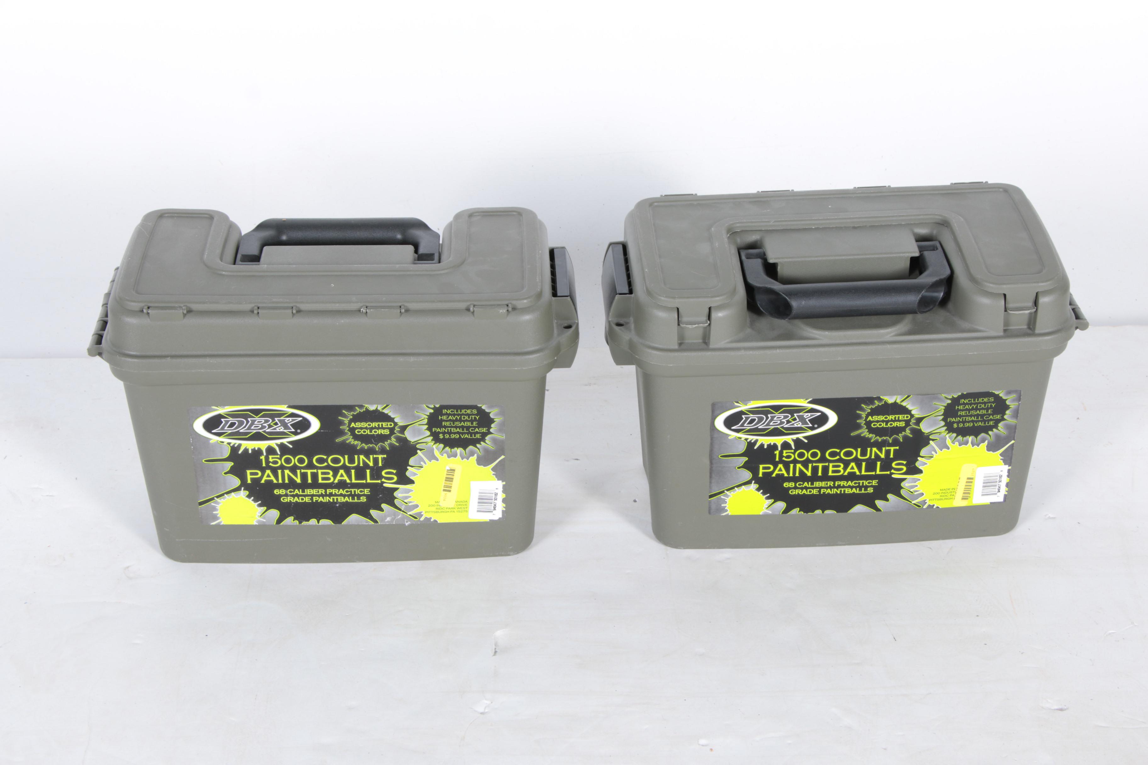 Collection of Paintball Equipment