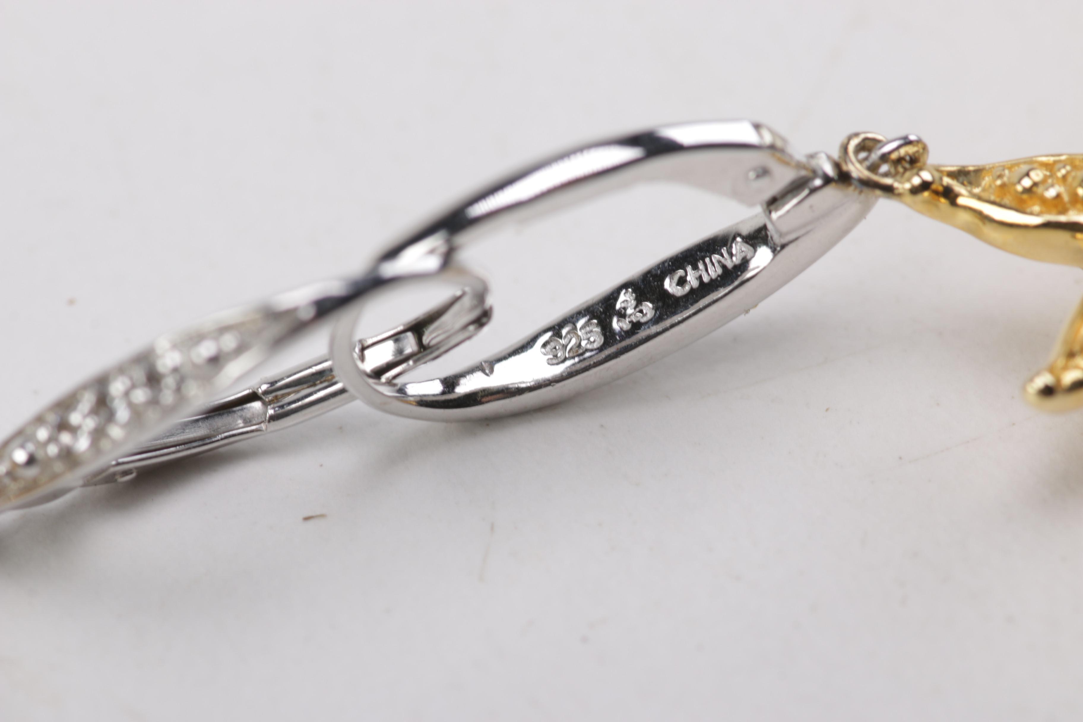 Sterling Silver and Gemstone Jewelry with Gold Wash Accents