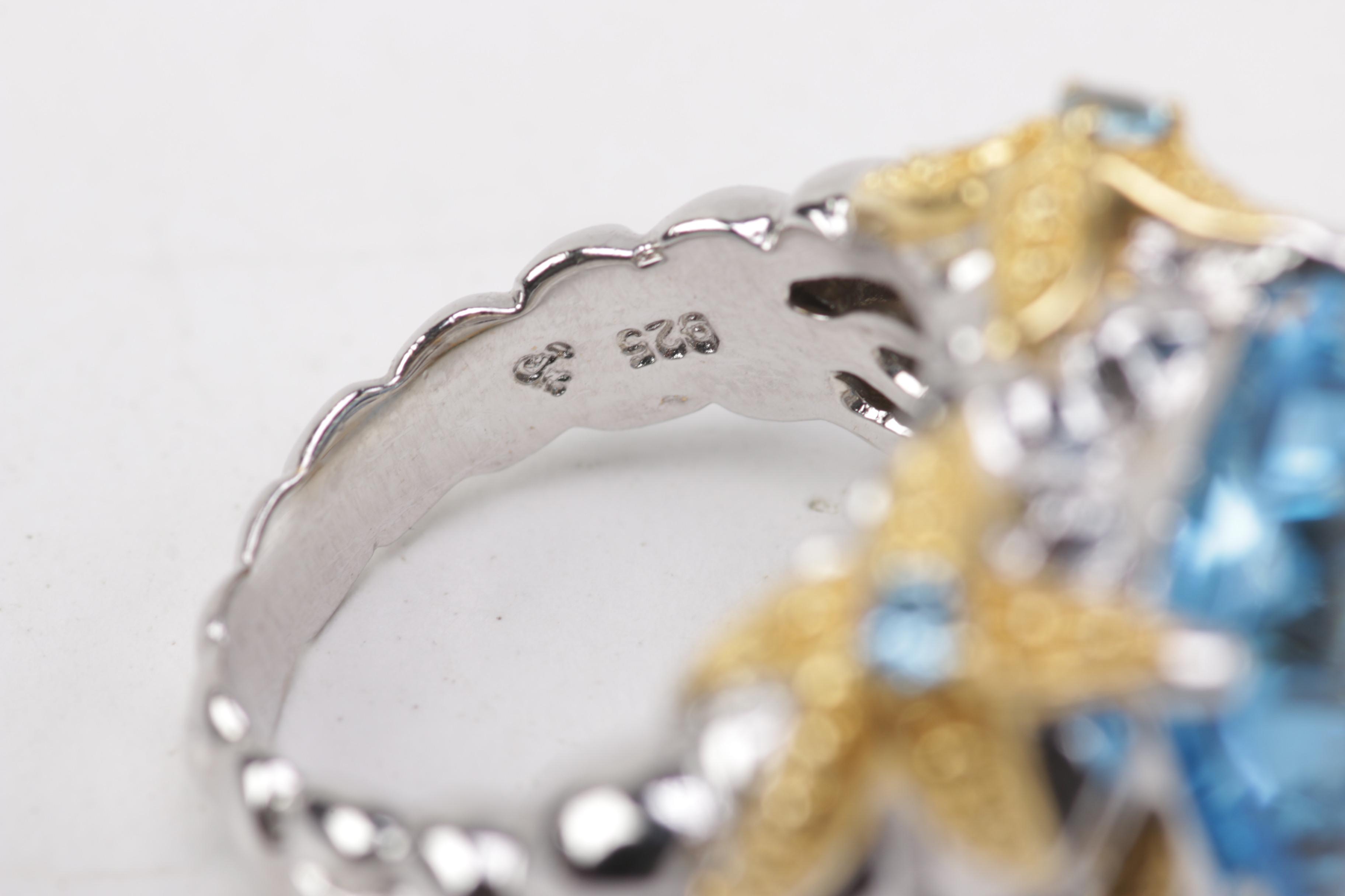 Sterling Silver and Gemstone Jewelry with Gold Wash Accents