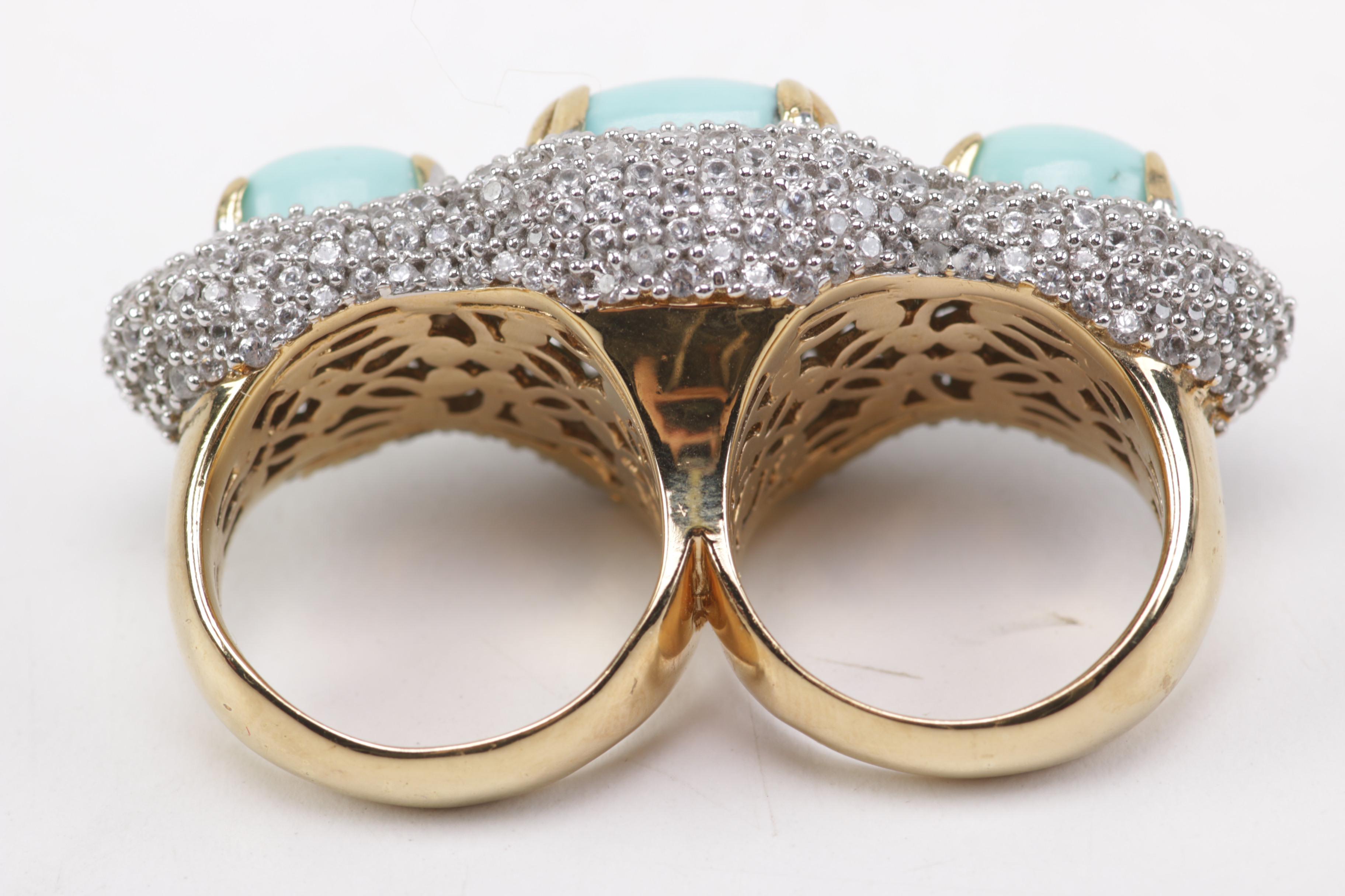 Sterling Silver and Gemstone Jewelry with Gold Wash Accents