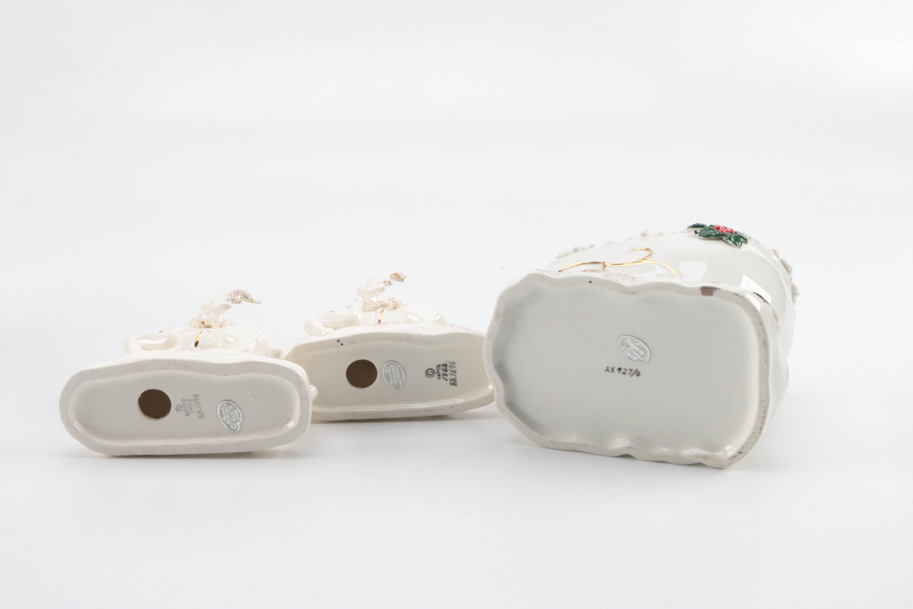 Vintage Napco Christmas Figurines