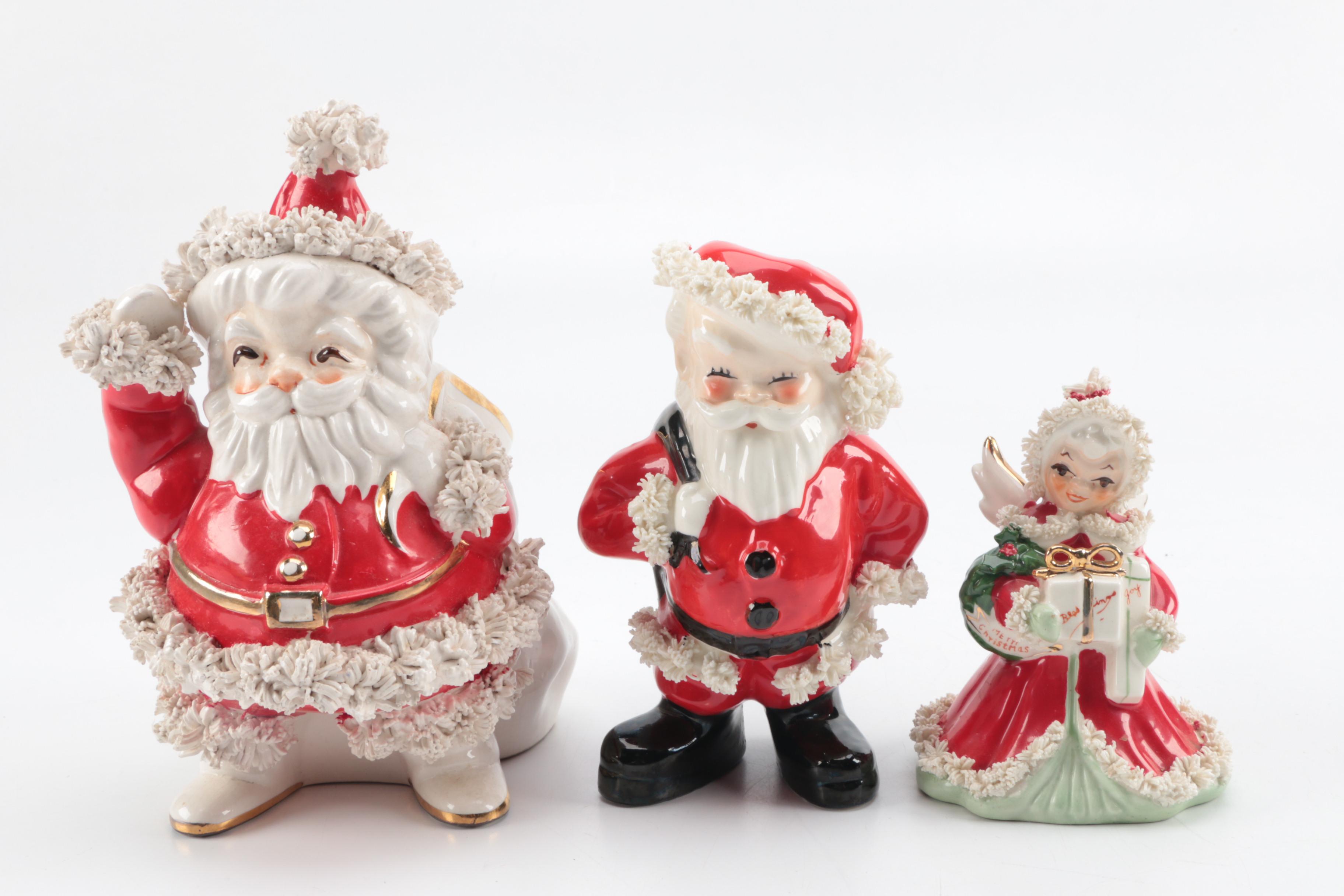 Vintage Napco Christmas Figurines