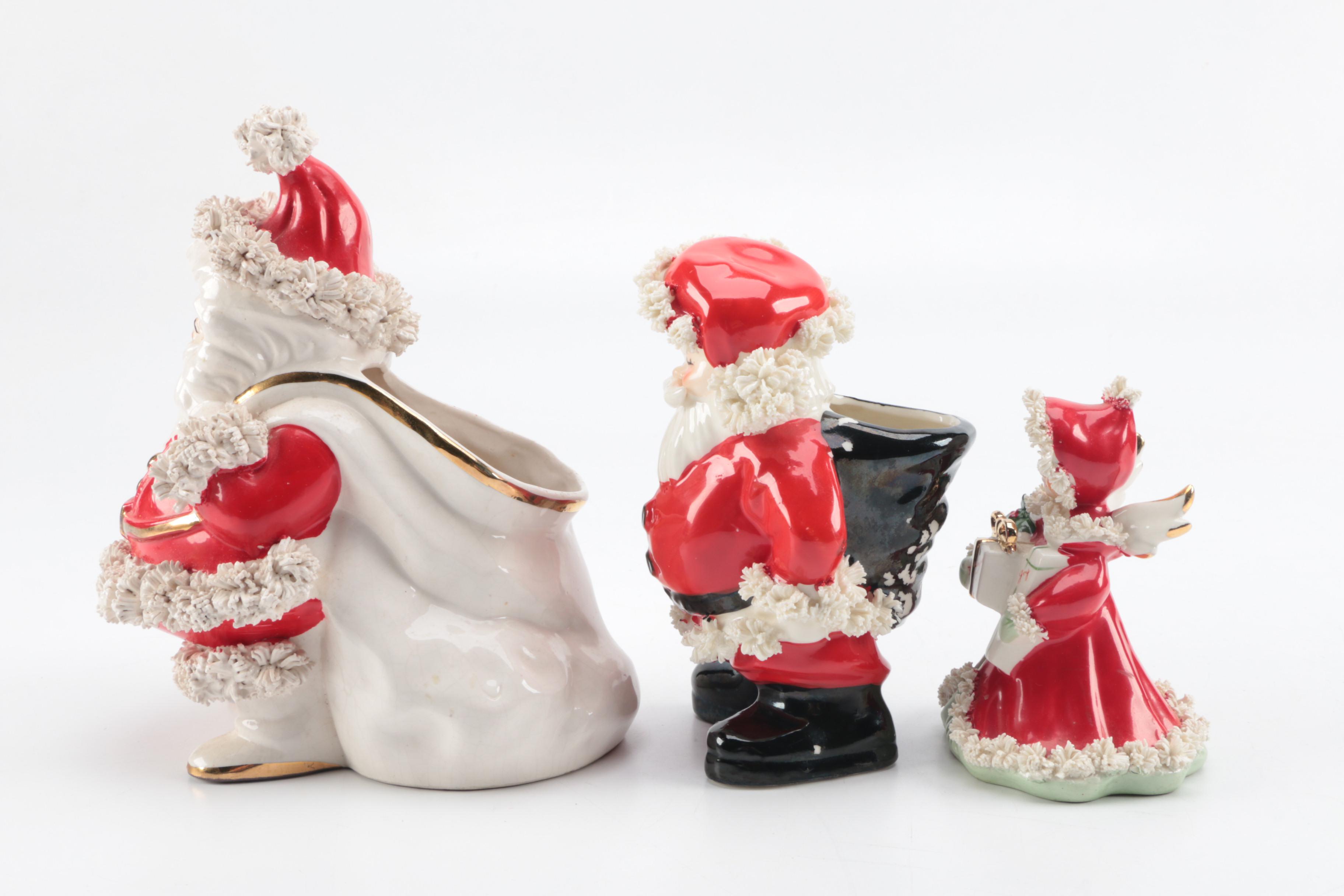 Vintage Napco Christmas Figurines
