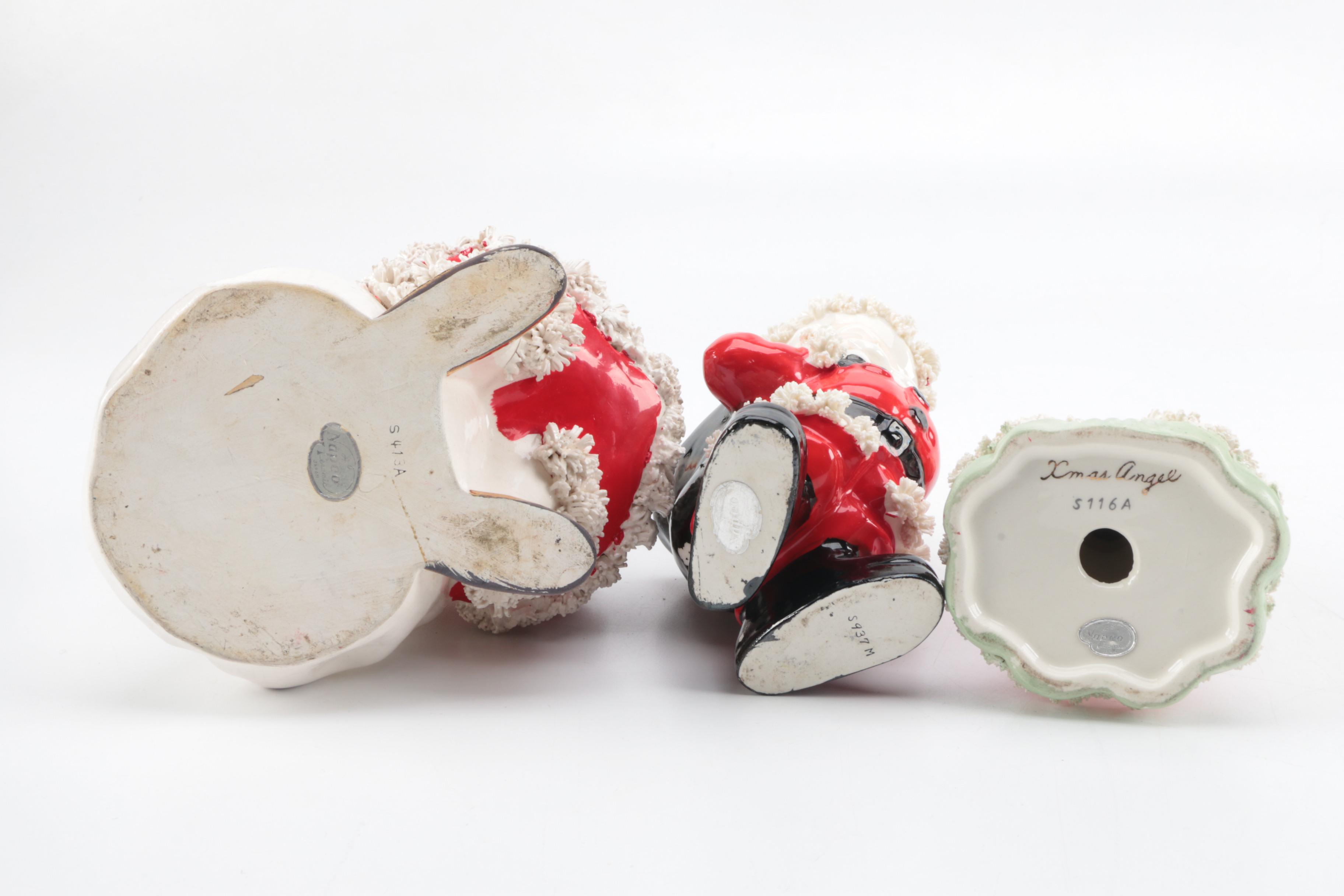 Vintage Napco Christmas Figurines