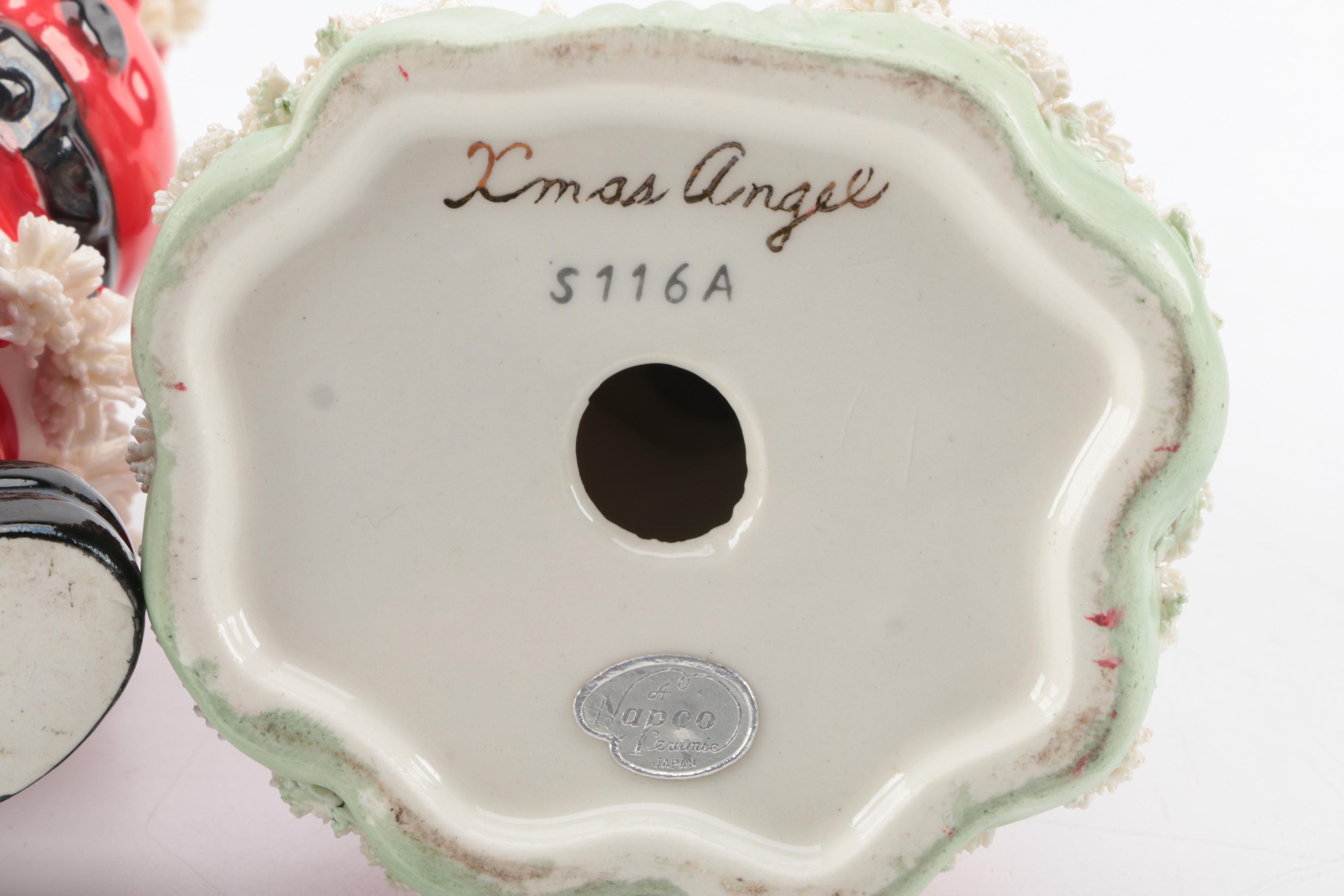 Vintage Napco Christmas Figurines