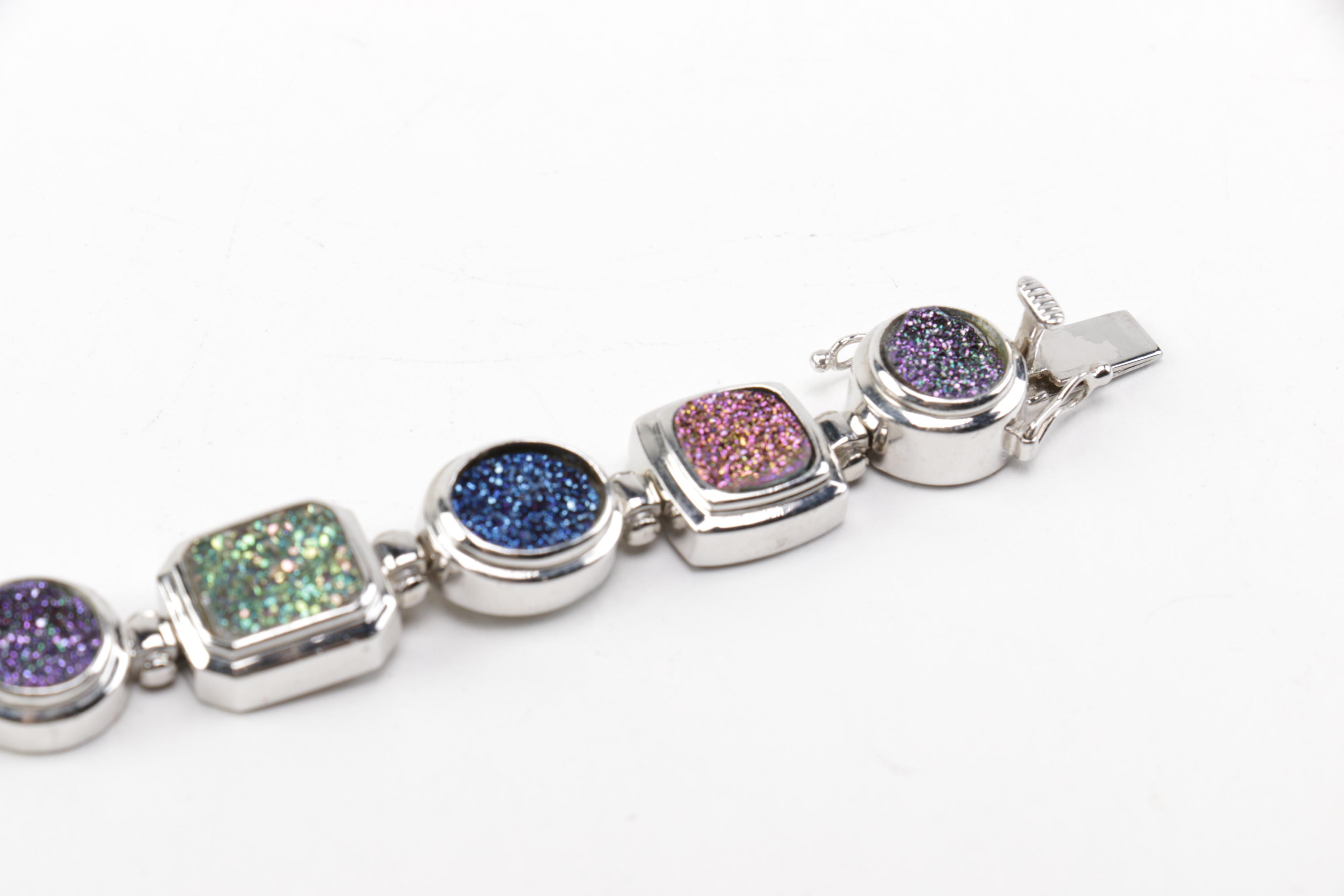 Costume and Sterling Jewelry Featuring Druzy