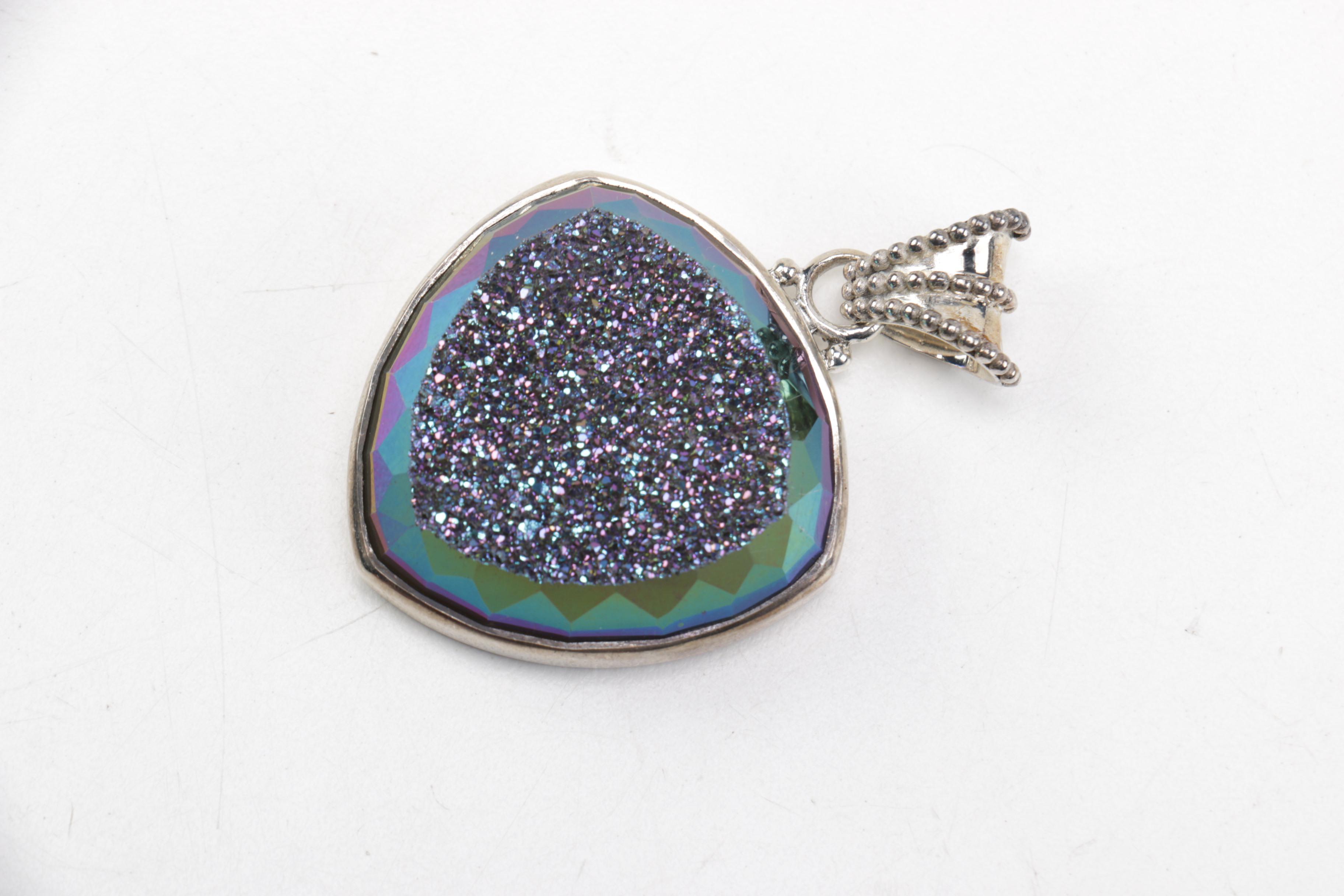 Costume and Sterling Jewelry Featuring Druzy