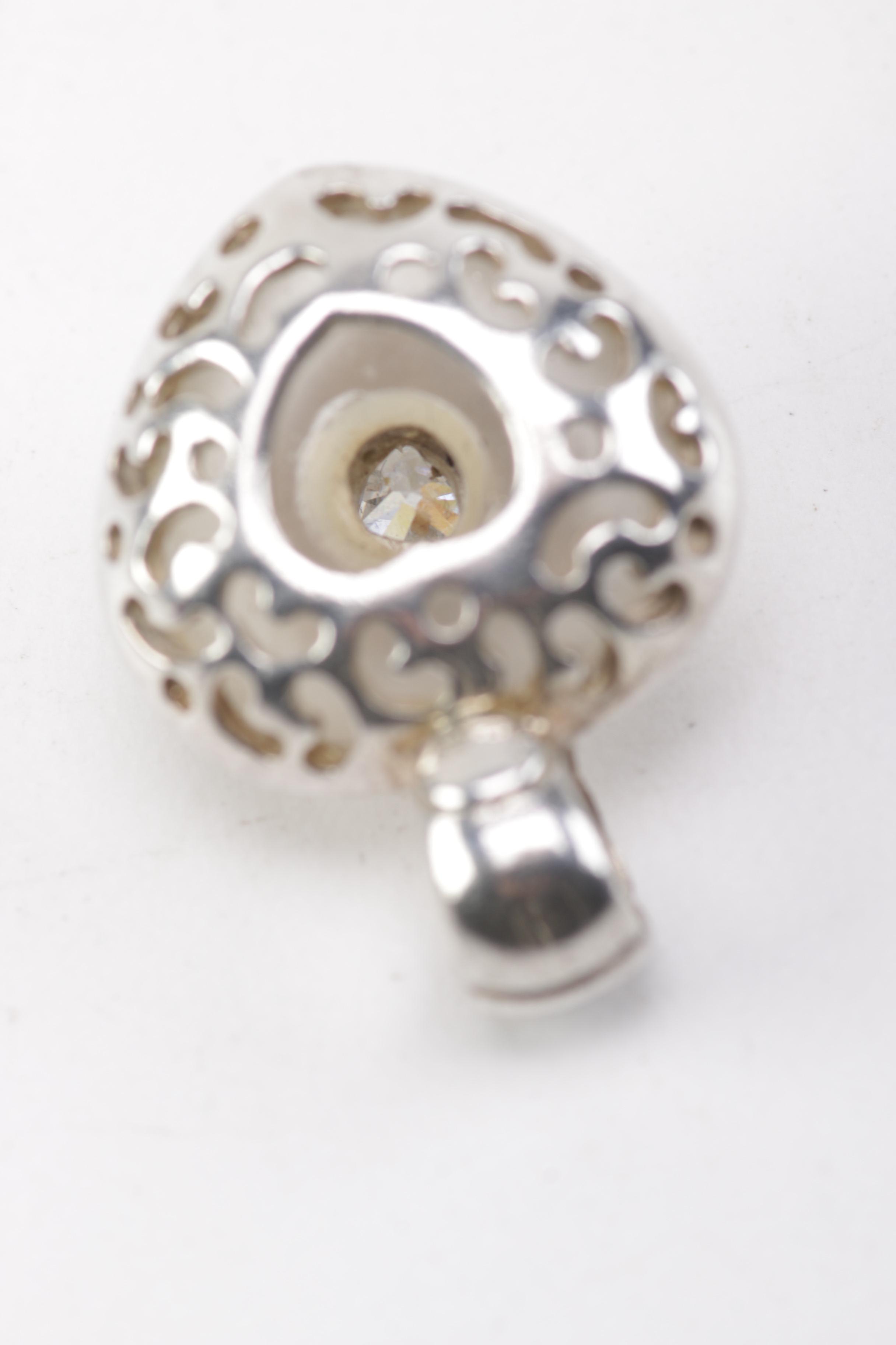 Sterling Silver Jewelry Featuring Druzt Quartz and Dyed Pink Cultured Pearls