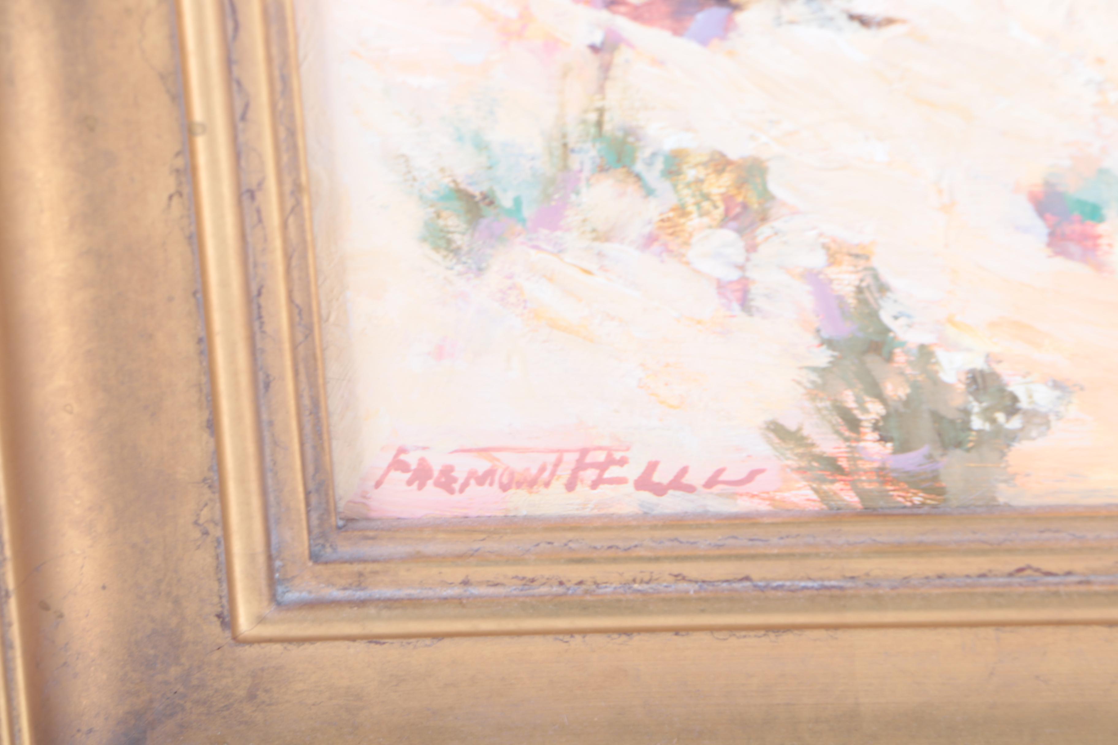 Fremont Ellis Oil Painting on Canvas "Sandstorm"