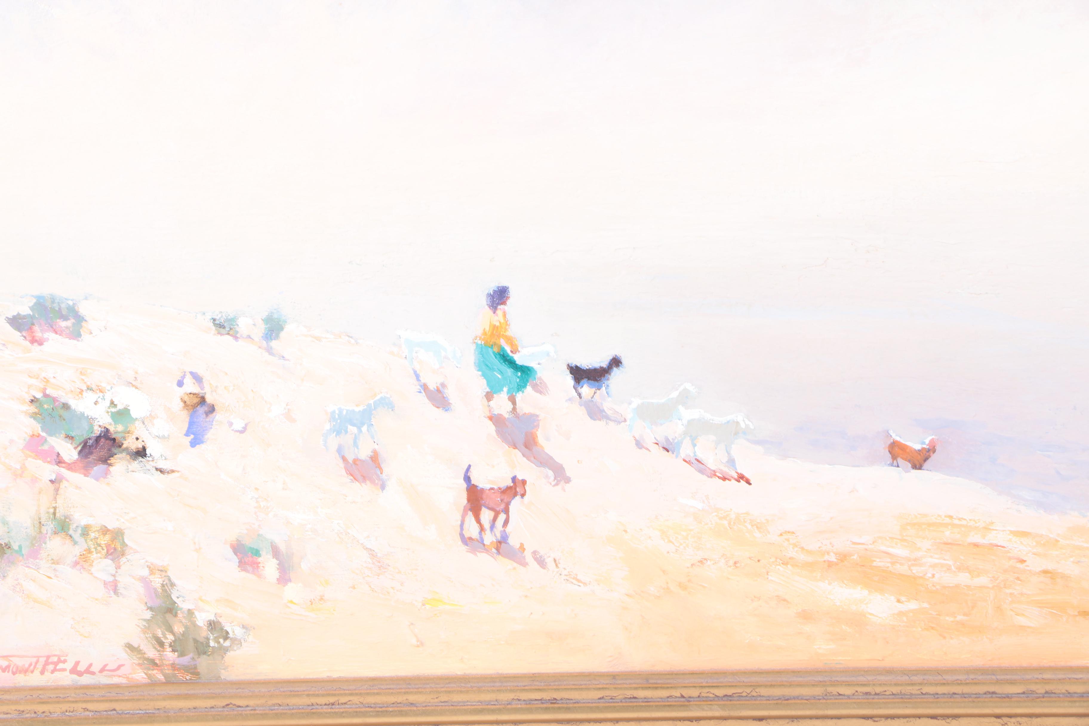 Fremont Ellis Oil Painting on Canvas "Sandstorm"