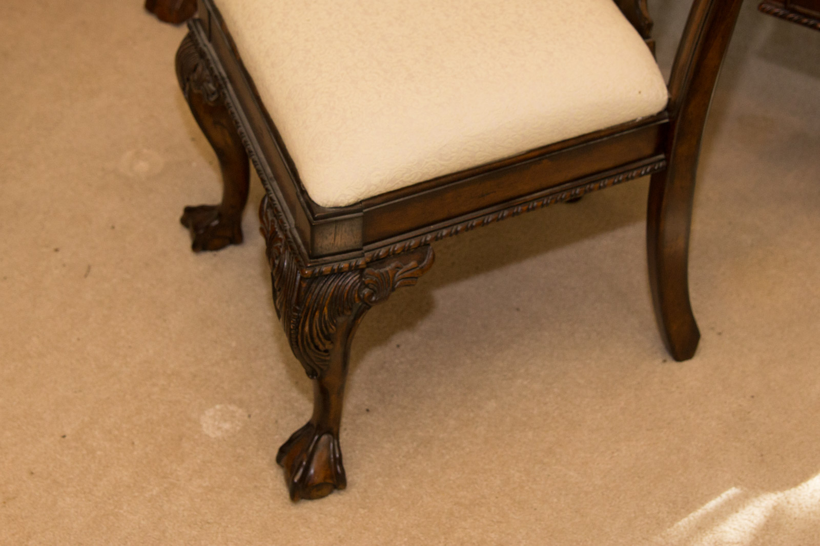 Hooker Furniture "Seven Seas" Collection Chippendale Style Mahogany Desk