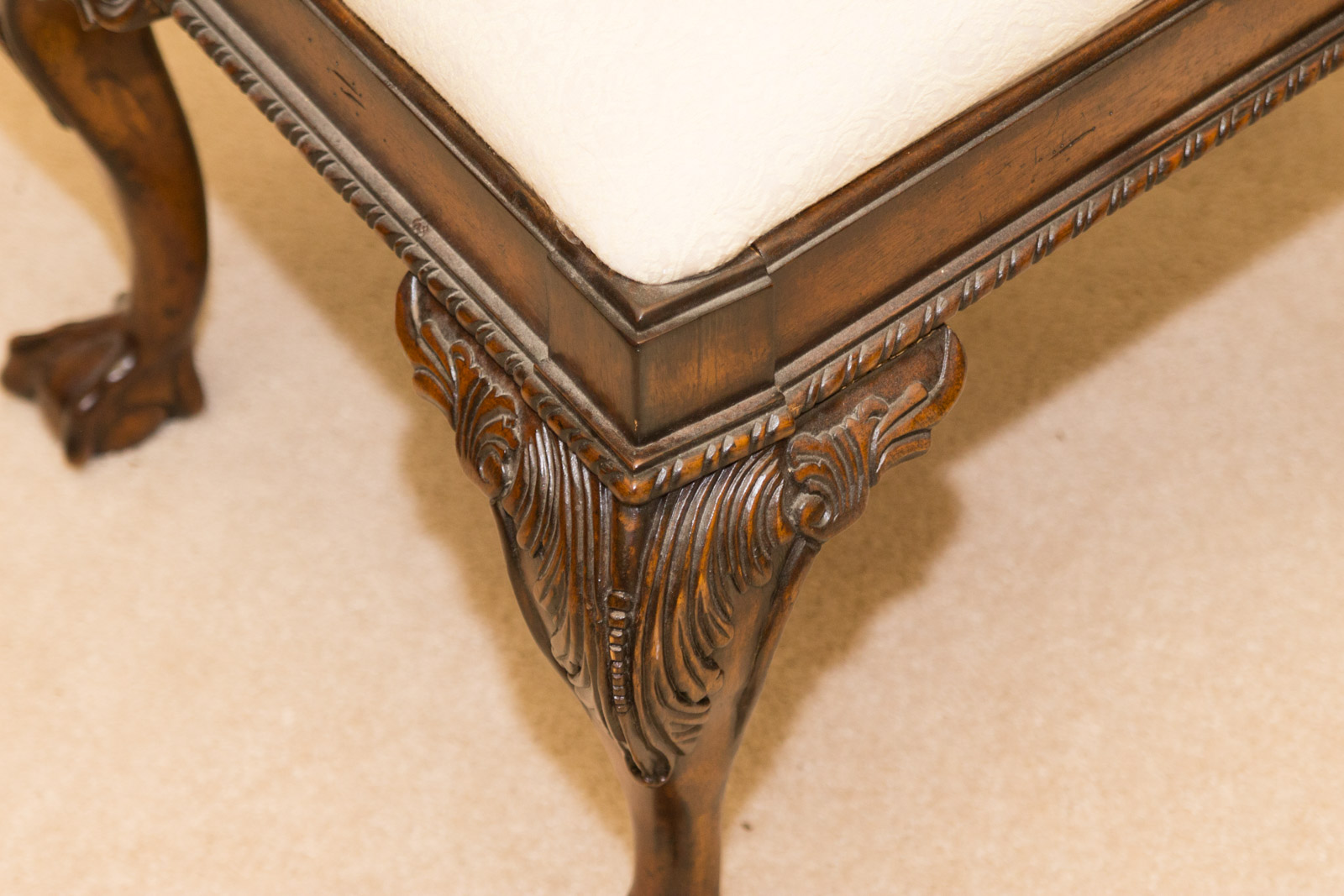 Hooker Furniture "Seven Seas" Collection Chippendale Style Mahogany Desk