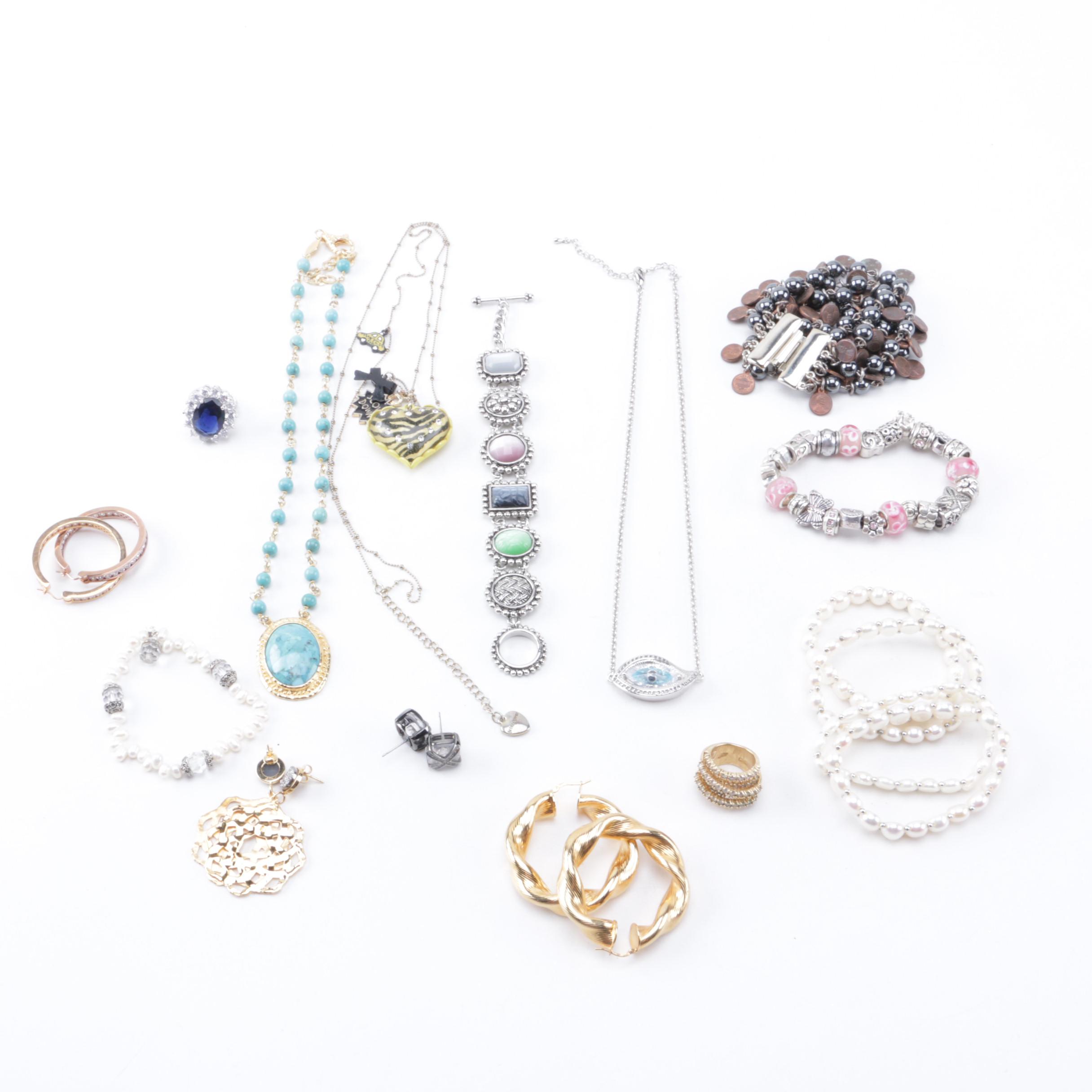 Assortment of Costume Jewerly