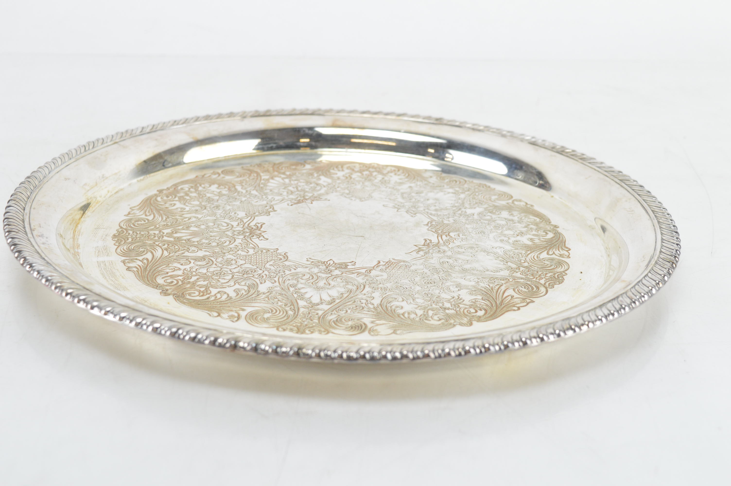 Wm Rogers Silver Plate Covered Dishes and Additional Silver Plate Serveware