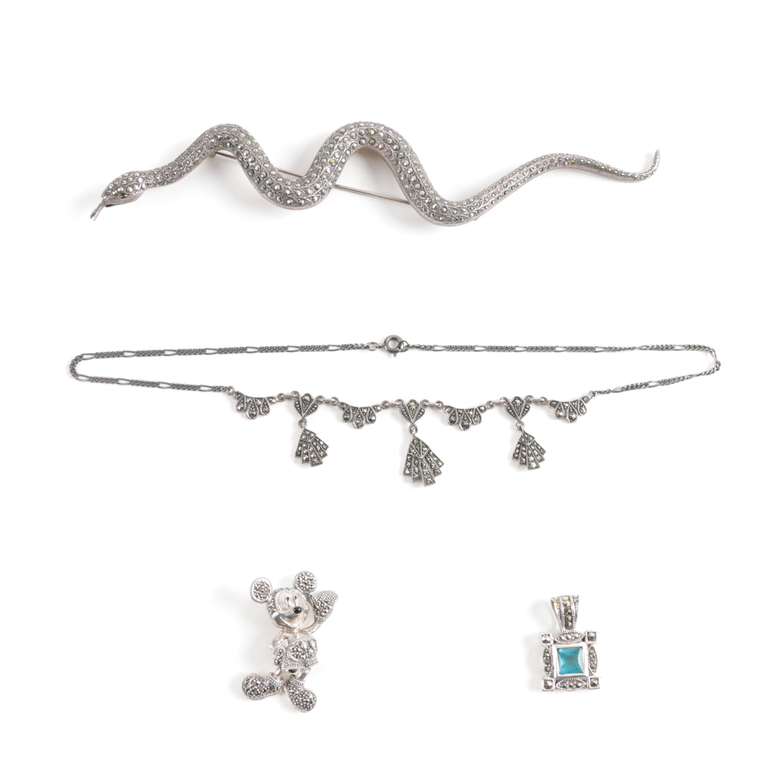 Sterling Silver Assortment Featuring Mickey Mouse
