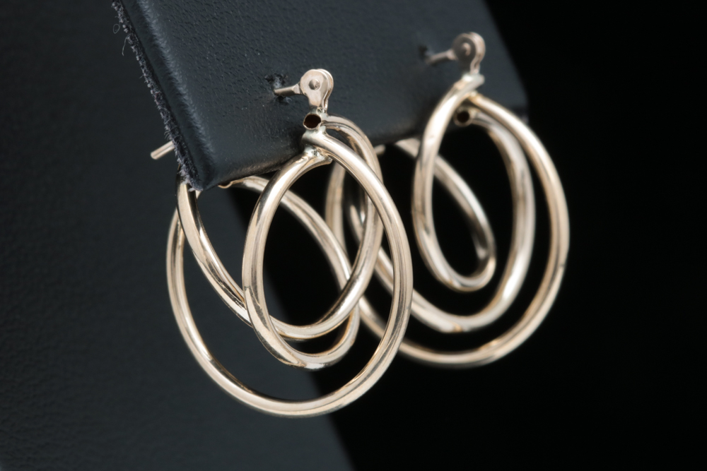 14K Yellow Gold Earrings