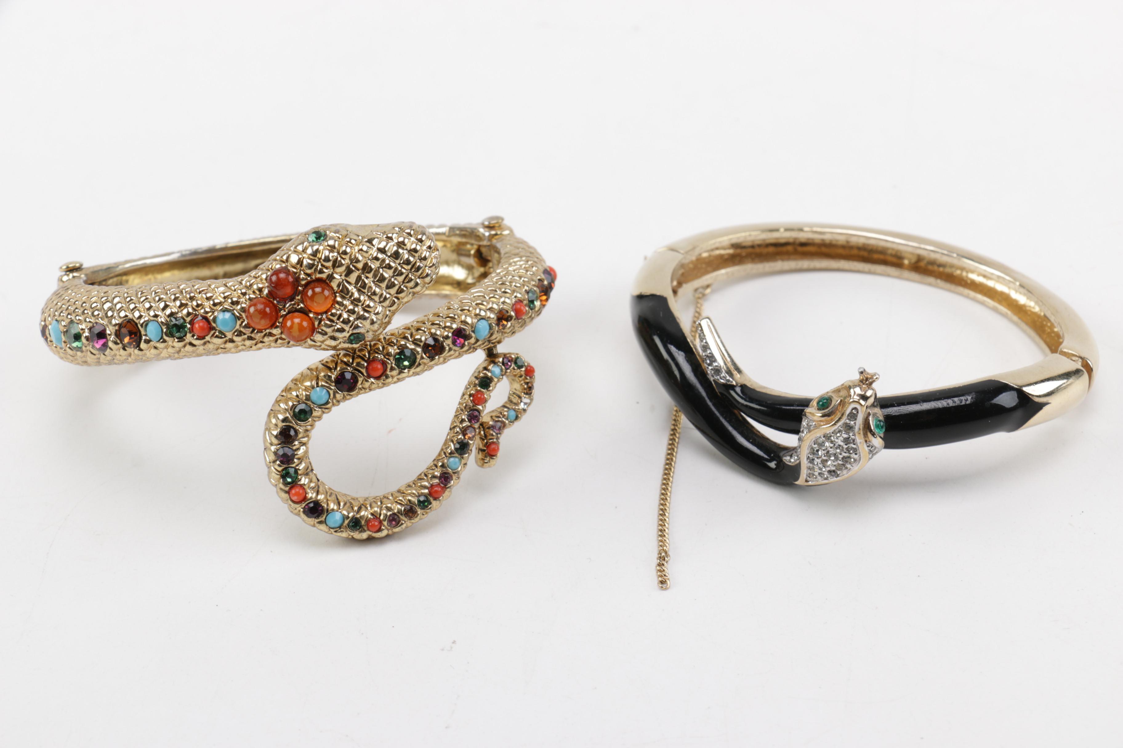 Snake Costume Bracelets Including Panetta