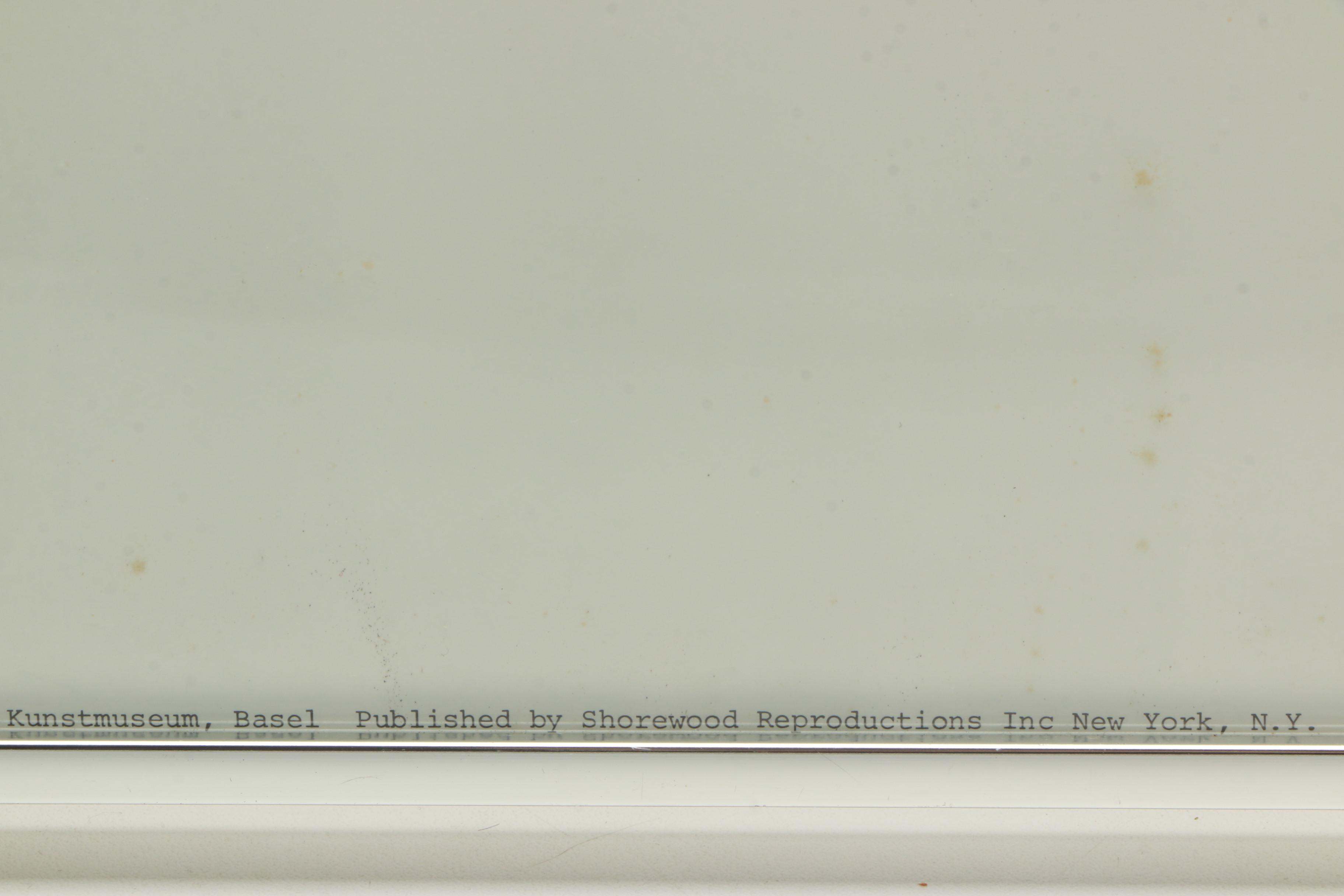 Reproduction Print on Paper After Paul Klee "Scenecio"