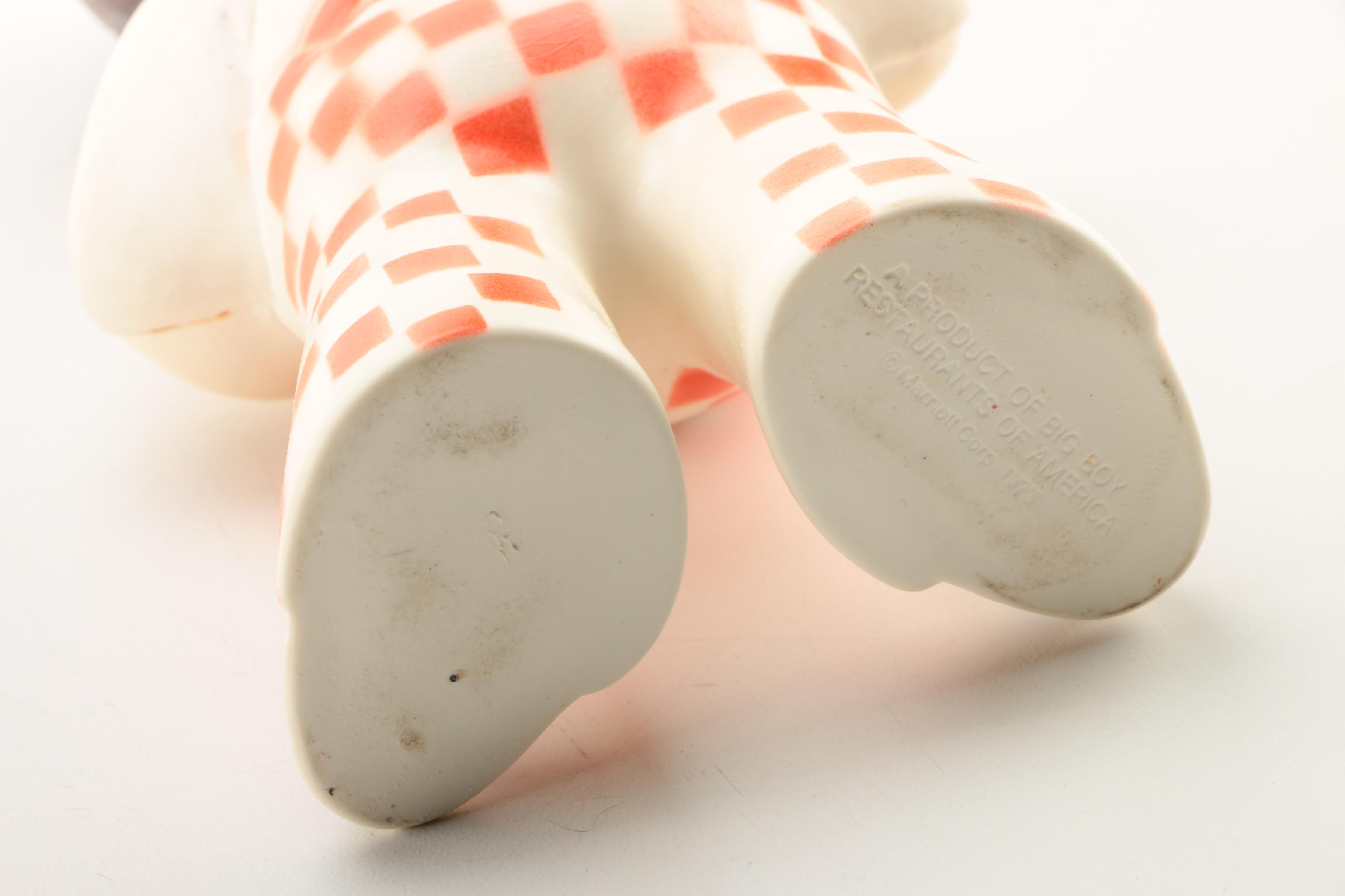 Rubber Big Boy Coin Bank