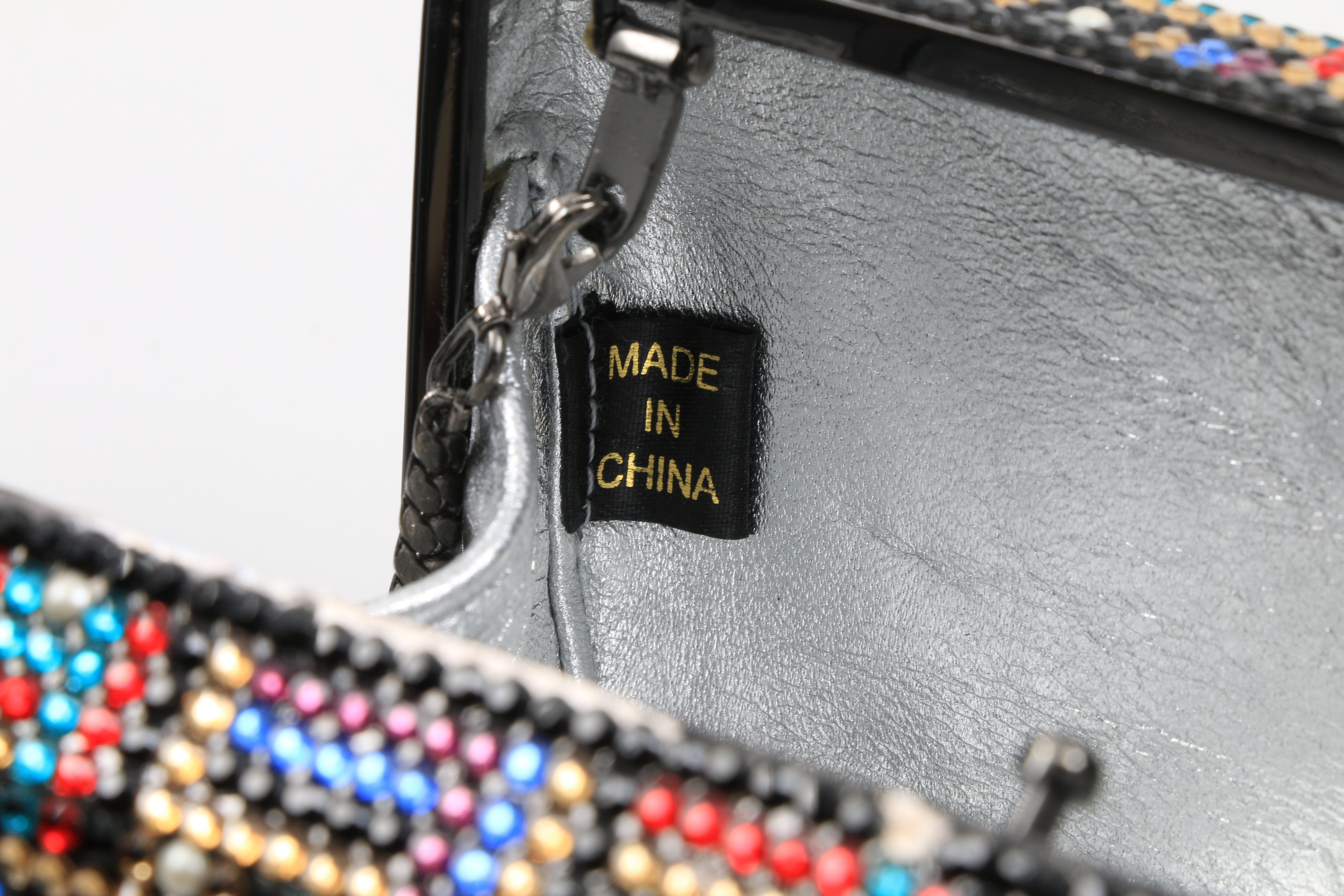 Anthony David's Colorful Swarovski Crystal Minaudière Evening Bag