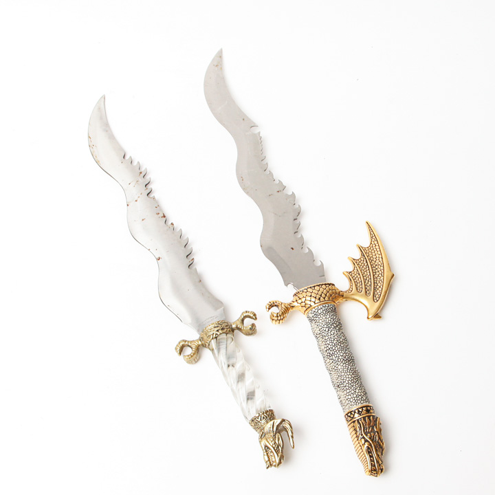 One Ole Smoky Knife and Dragon Wing Knife