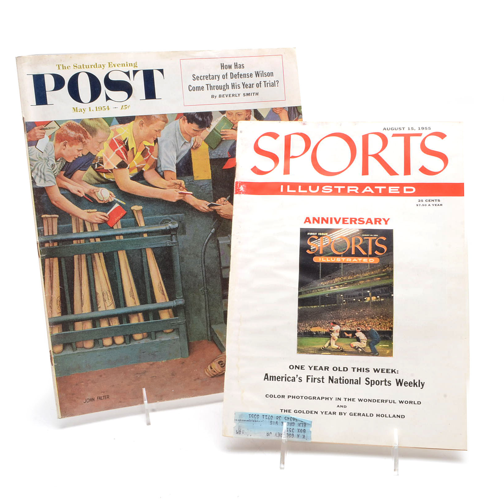 Two Vintage Magazines