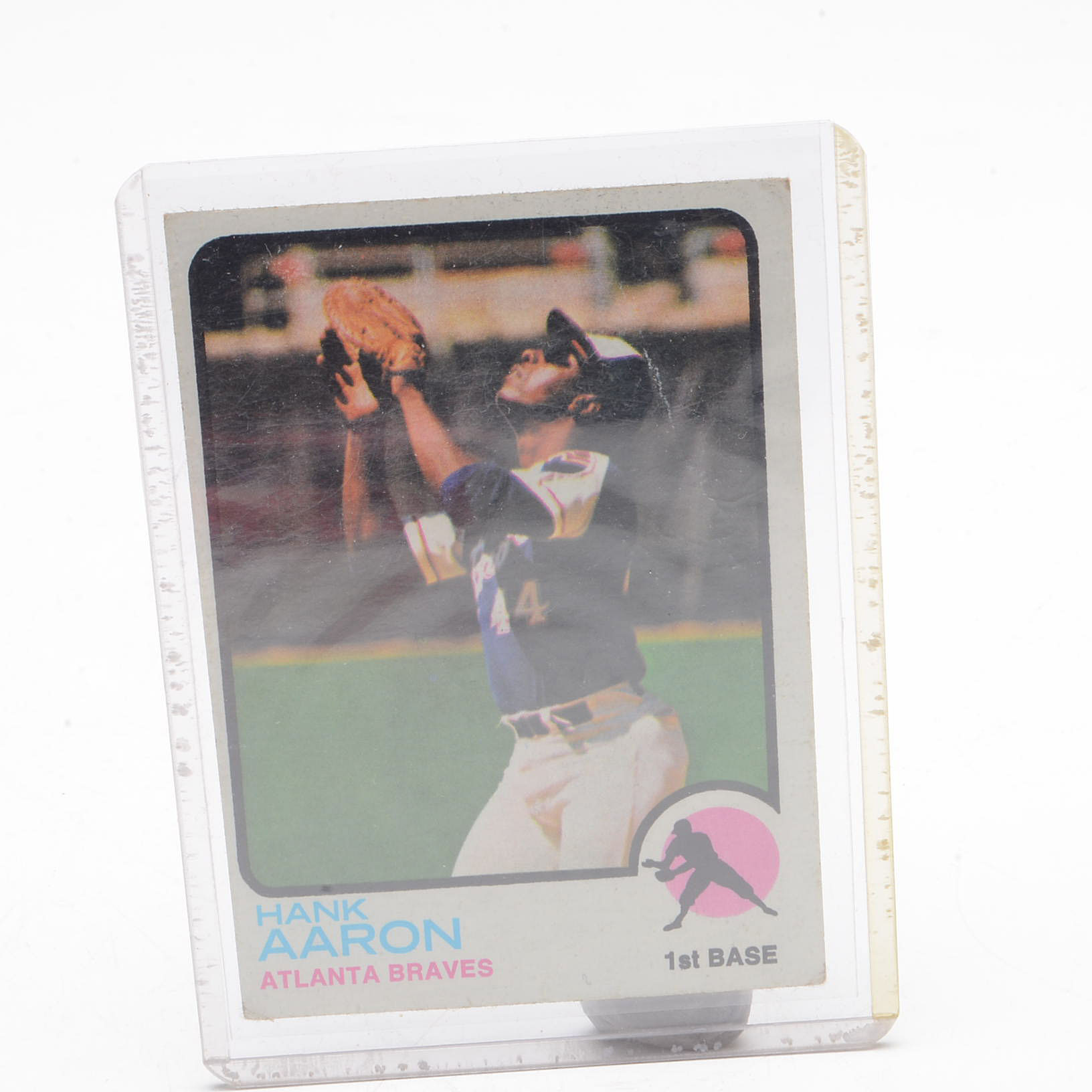 Hank Aaron Freeze Pops with a Card
