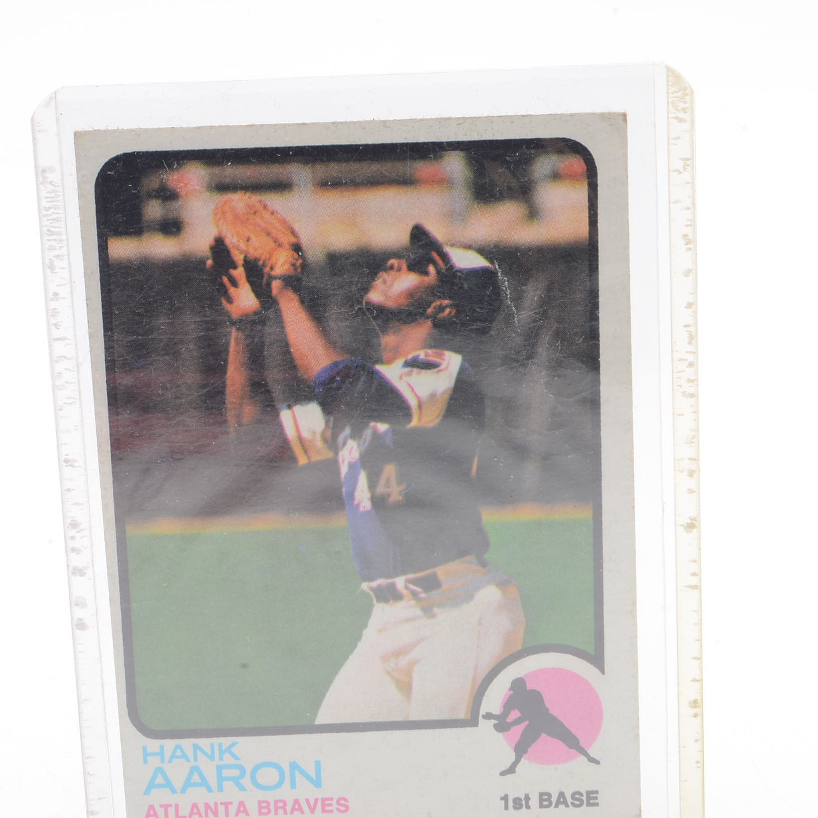 Hank Aaron Freeze Pops with a Card